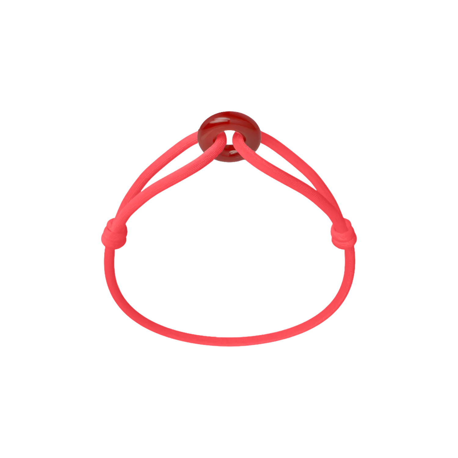 Red Soho Cord Bracelet - Image 7