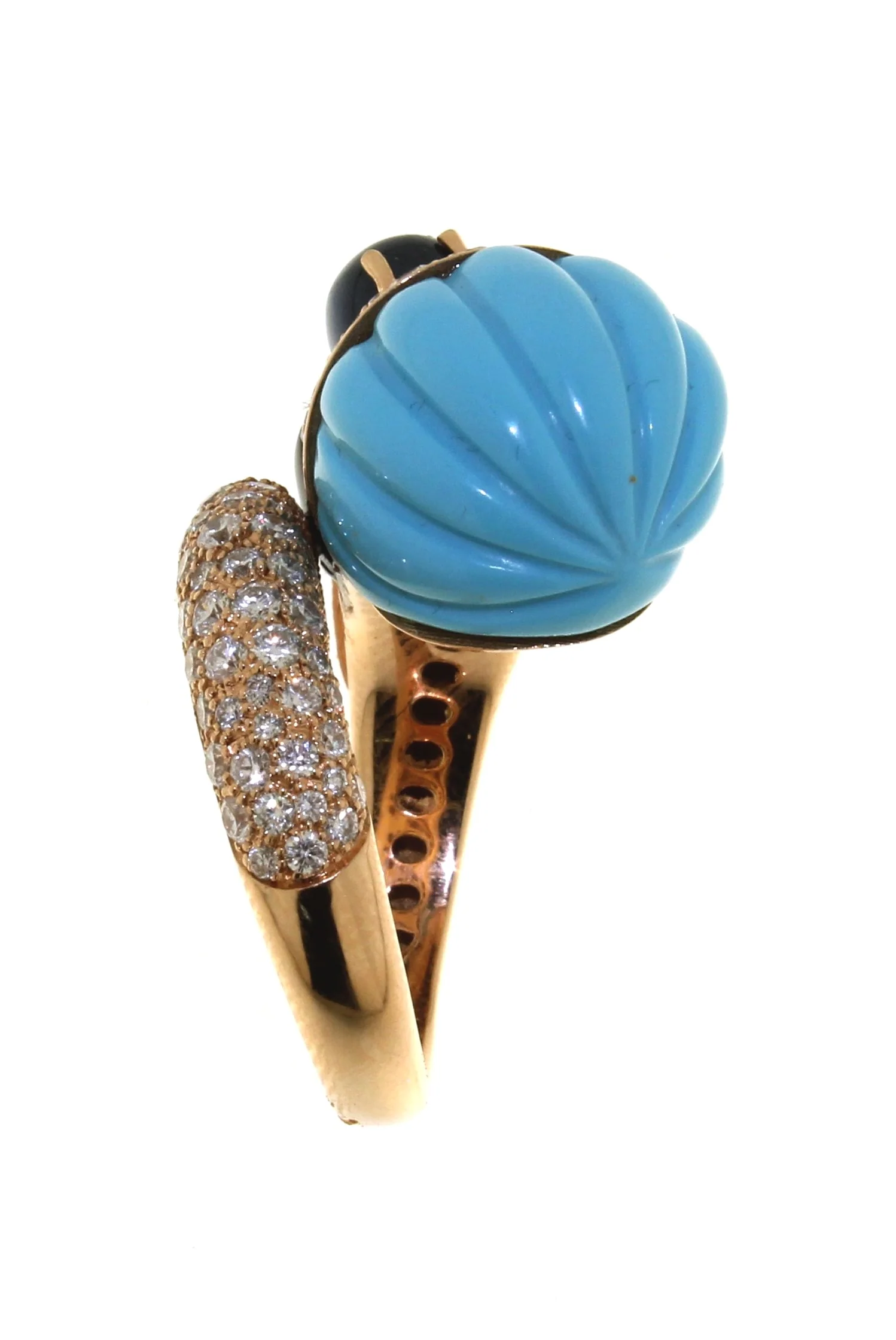 Rock'n'Roll Rose Gold Ring - Image 3