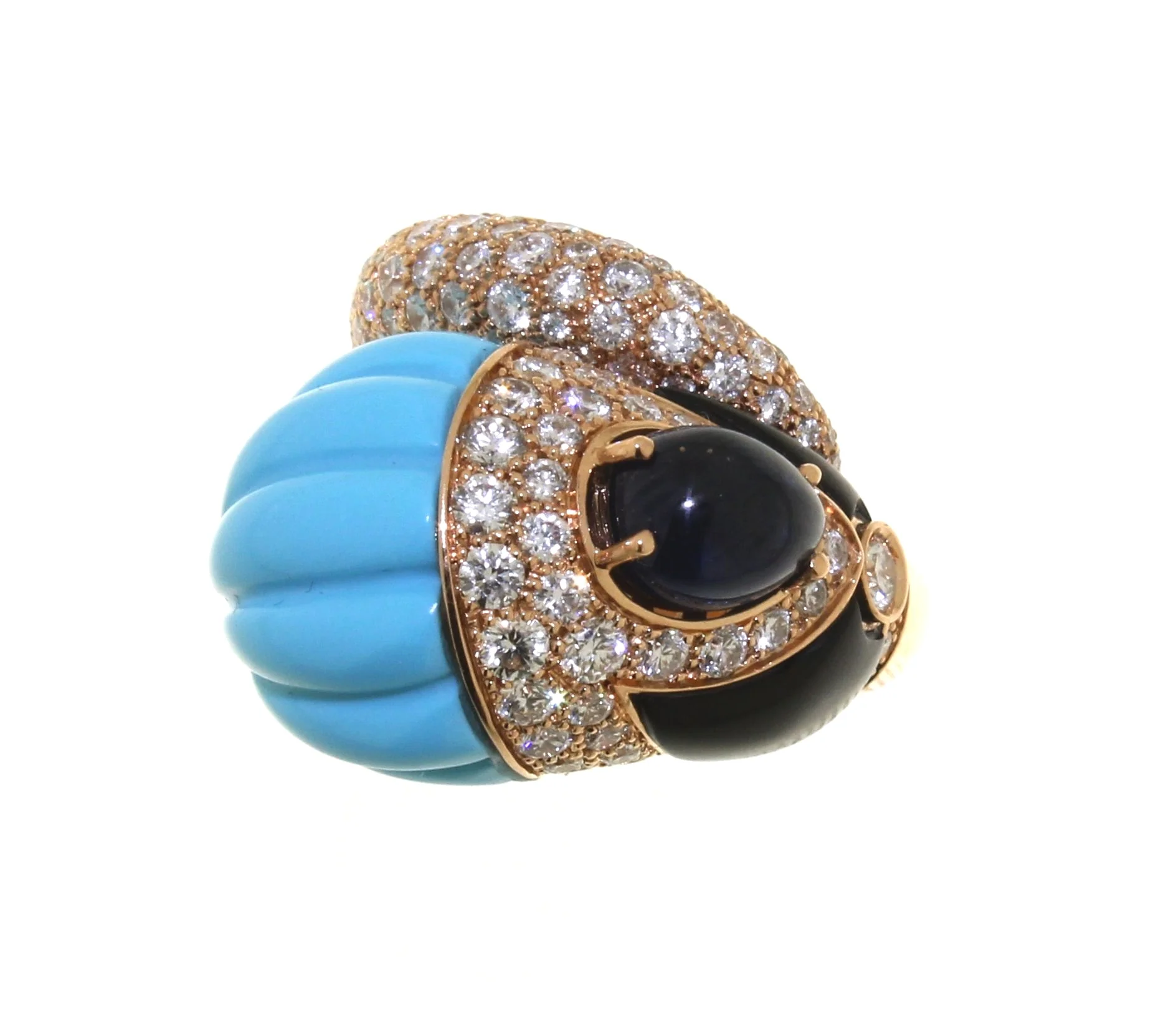 Rock'n'Roll Rose Gold Ring - Image 4