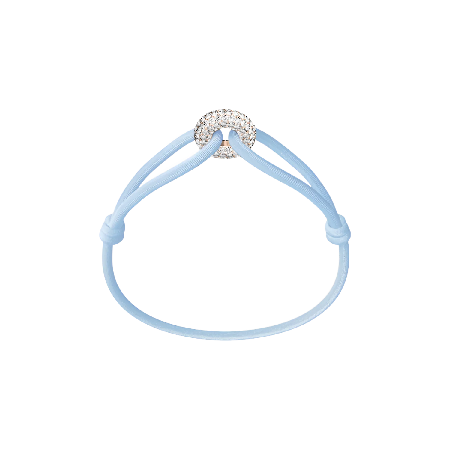 Rose Soho Pavé Cord Bracelet - Image 10