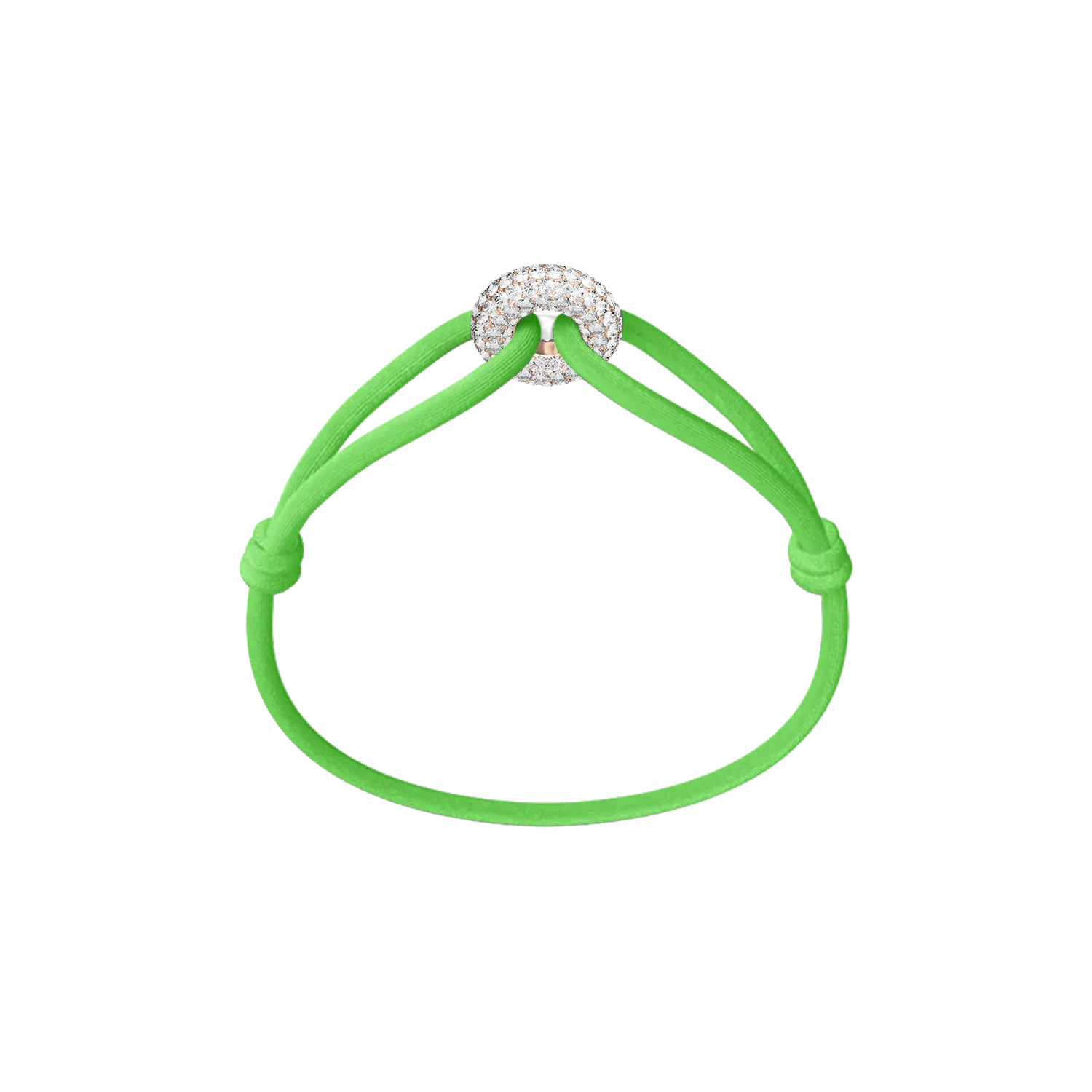 Rose Soho Pavé Cord Bracelet - Image 15
