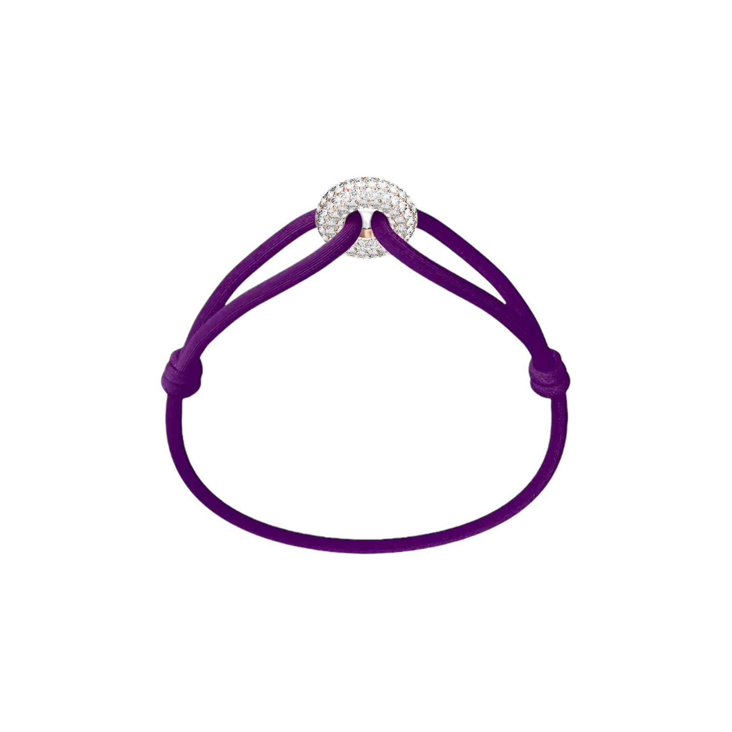 Rose Soho Pavé Cord Bracelet - Image 21