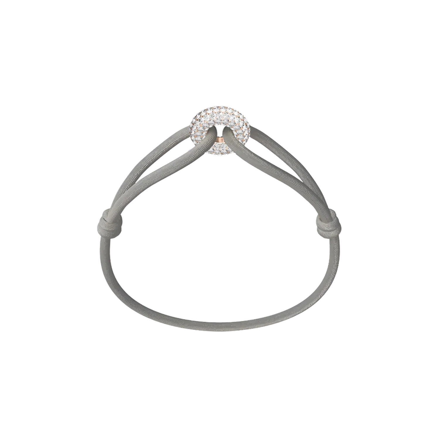 Rose Soho Pavé Cord Bracelet - Image 9