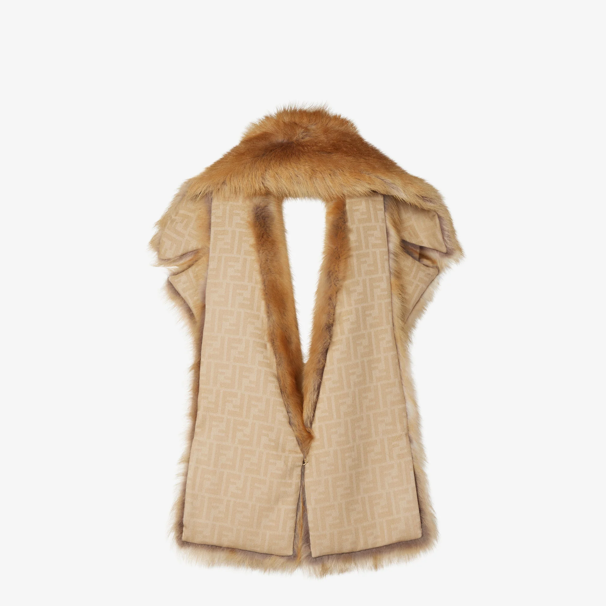 Dorsato’ Shearling Scarf - Image 3