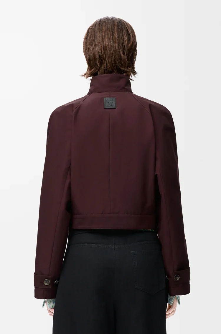 Short Trench In Cotton Blend - Image 4