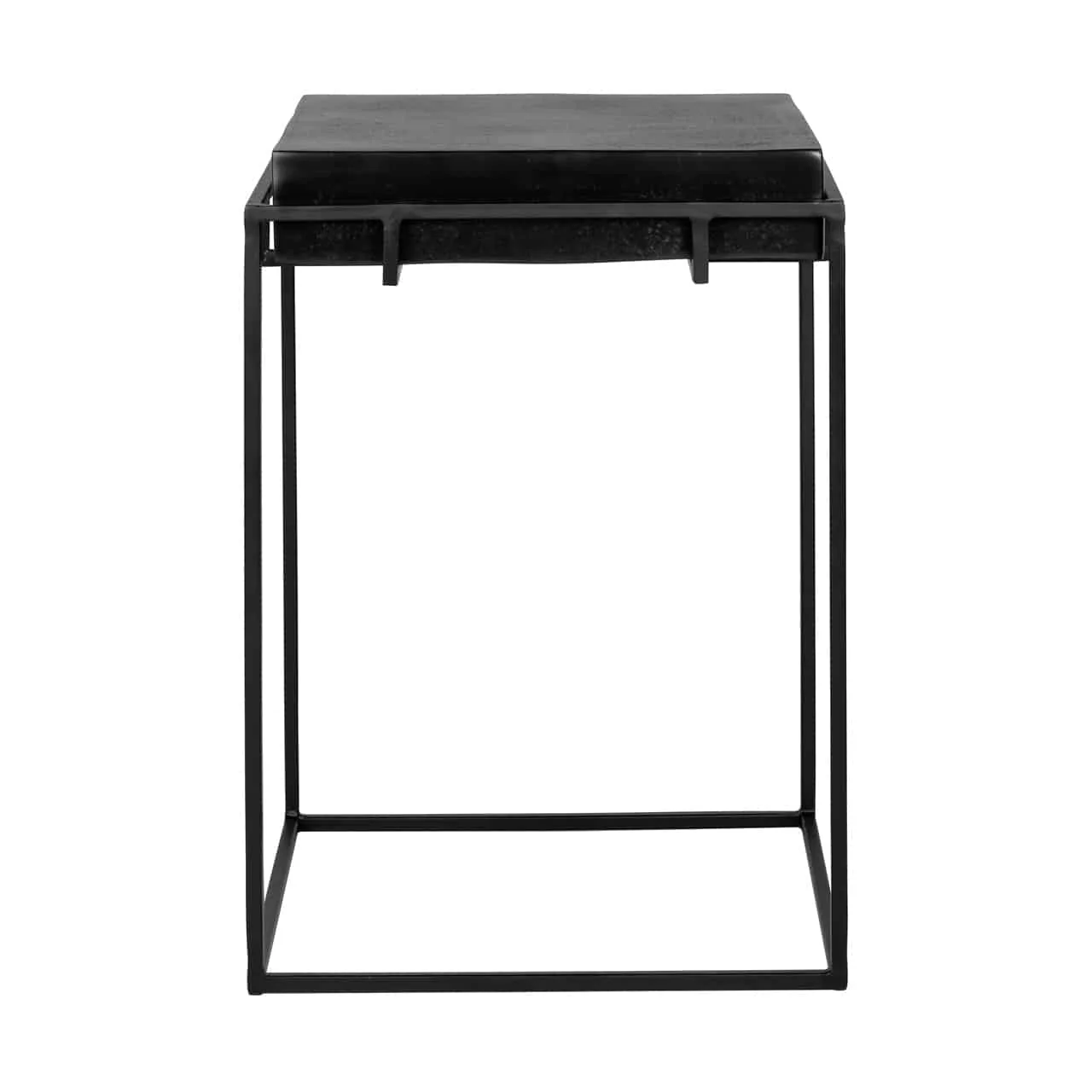 Side table Bolder aluminium black - Image 3