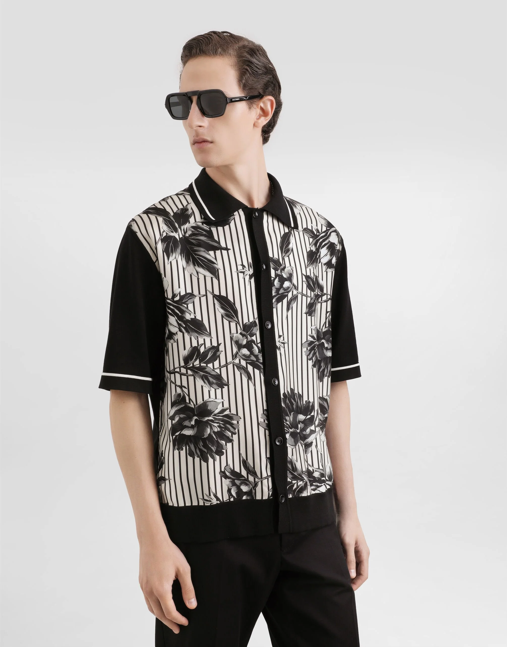 Silk And Cotton Shirt With Twill - Image 4