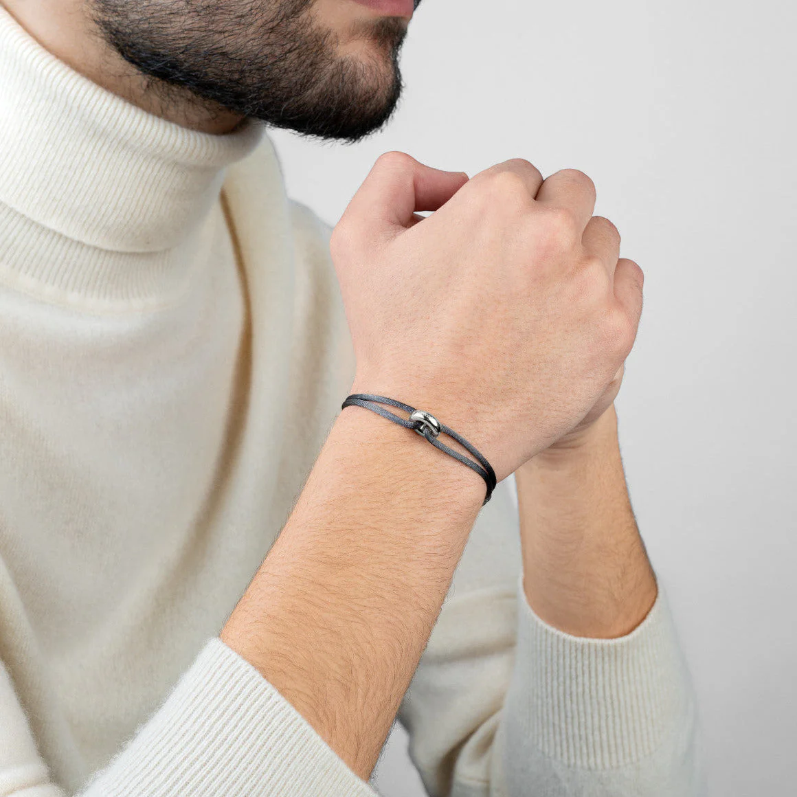 Silver Soho Cord Bracelet - Image 68