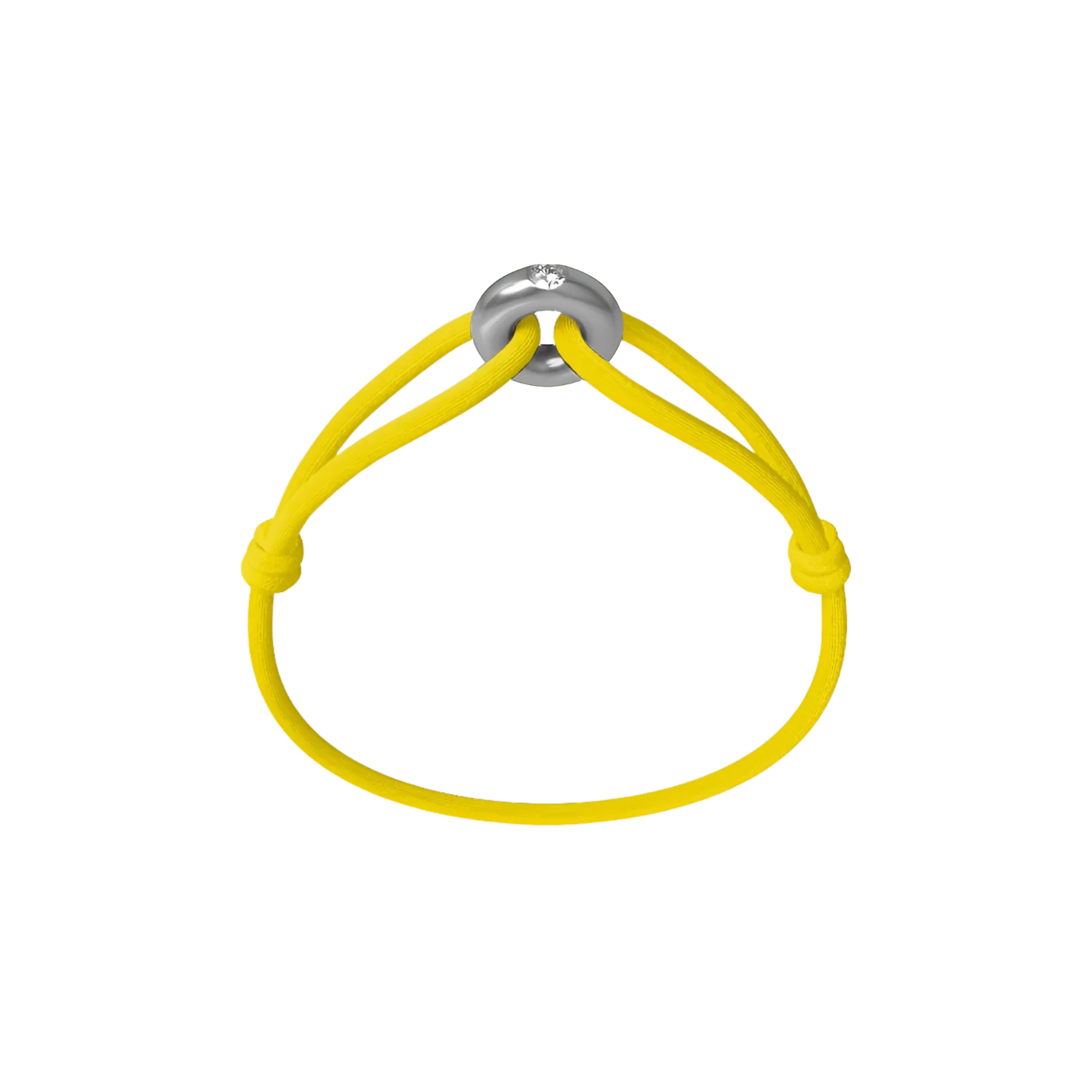 Silver Soho Diamond Cord Bracelet - Image 12