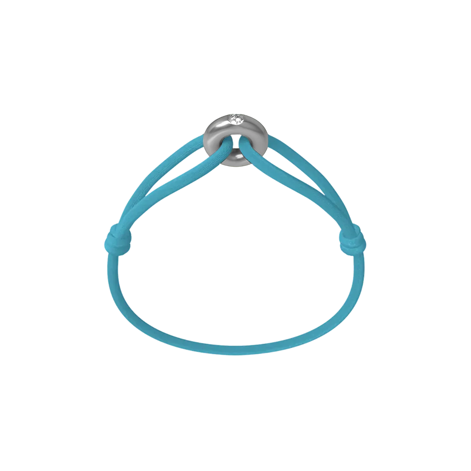 Silver Soho Diamond Cord Bracelet - Image 15