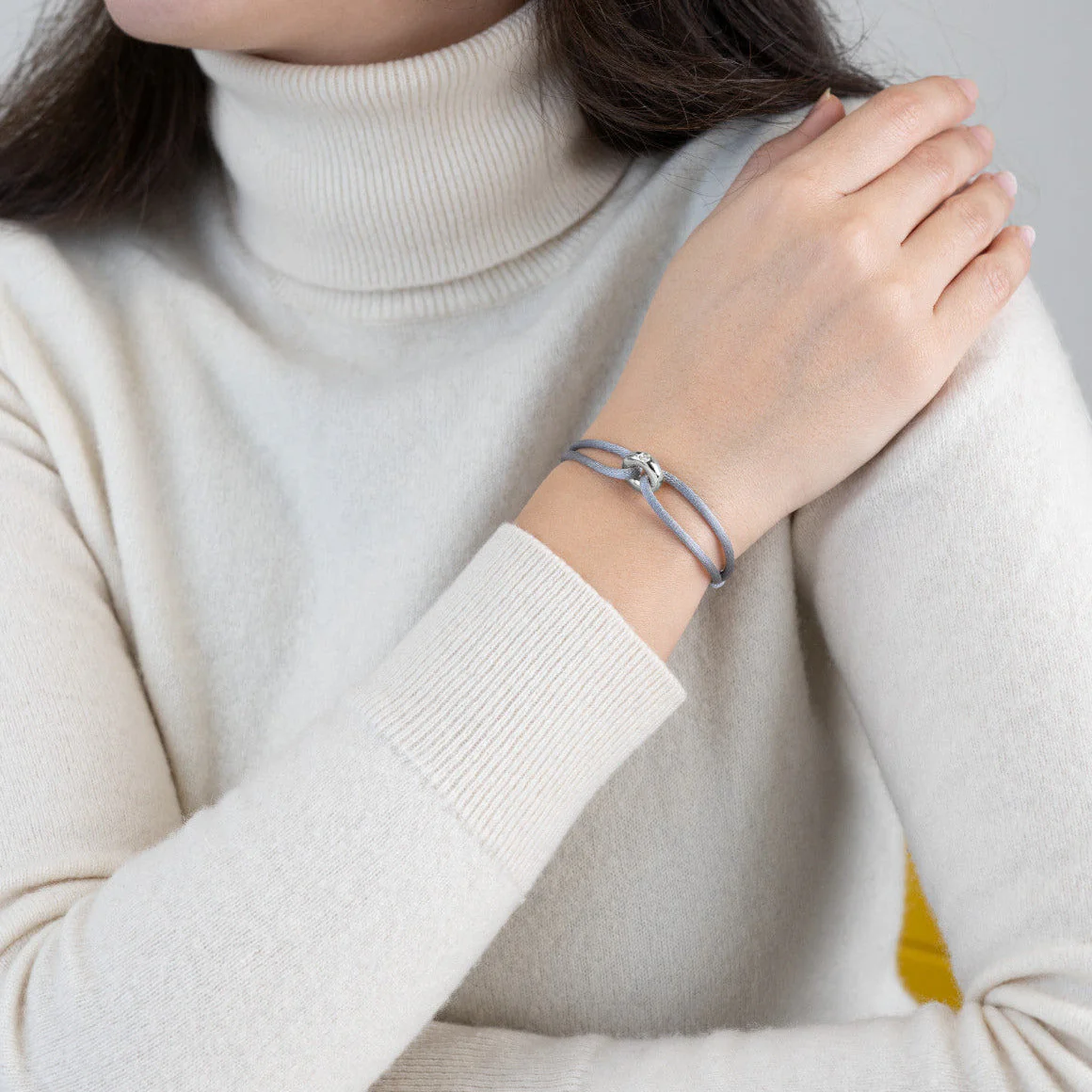 Silver Soho Diamond Cord Bracelet - Image 51