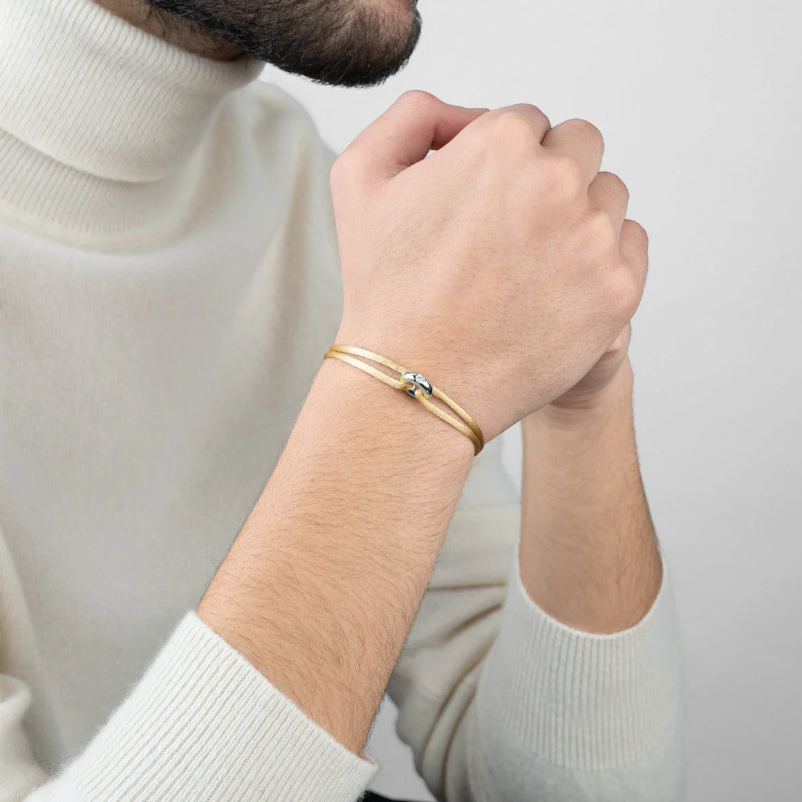 Silver Soho Diamond Cord Bracelet - Image 56