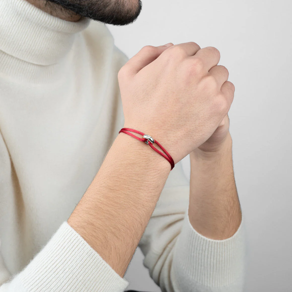 Silver Soho Diamond Cord Bracelet - Image 57