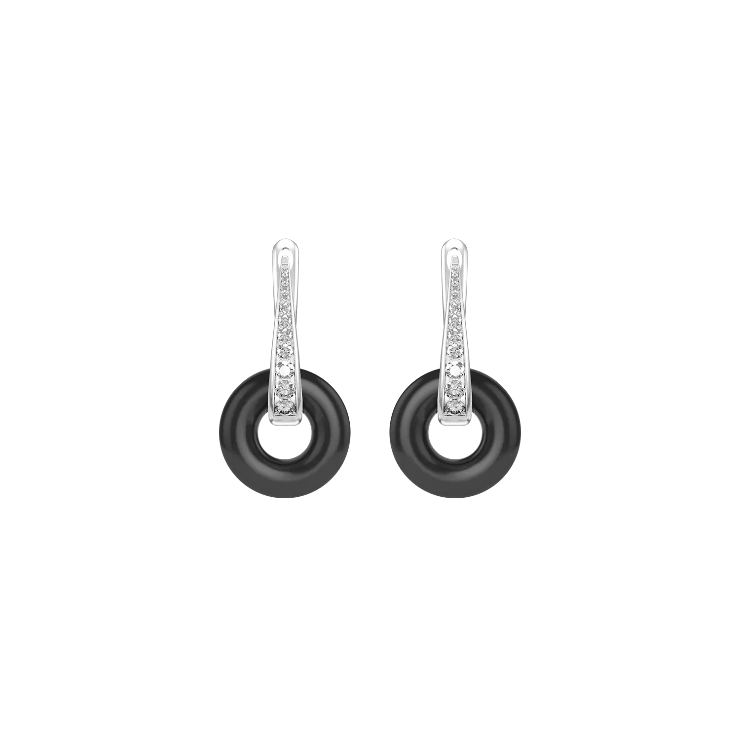 Silver Soho Earrings - Image 5