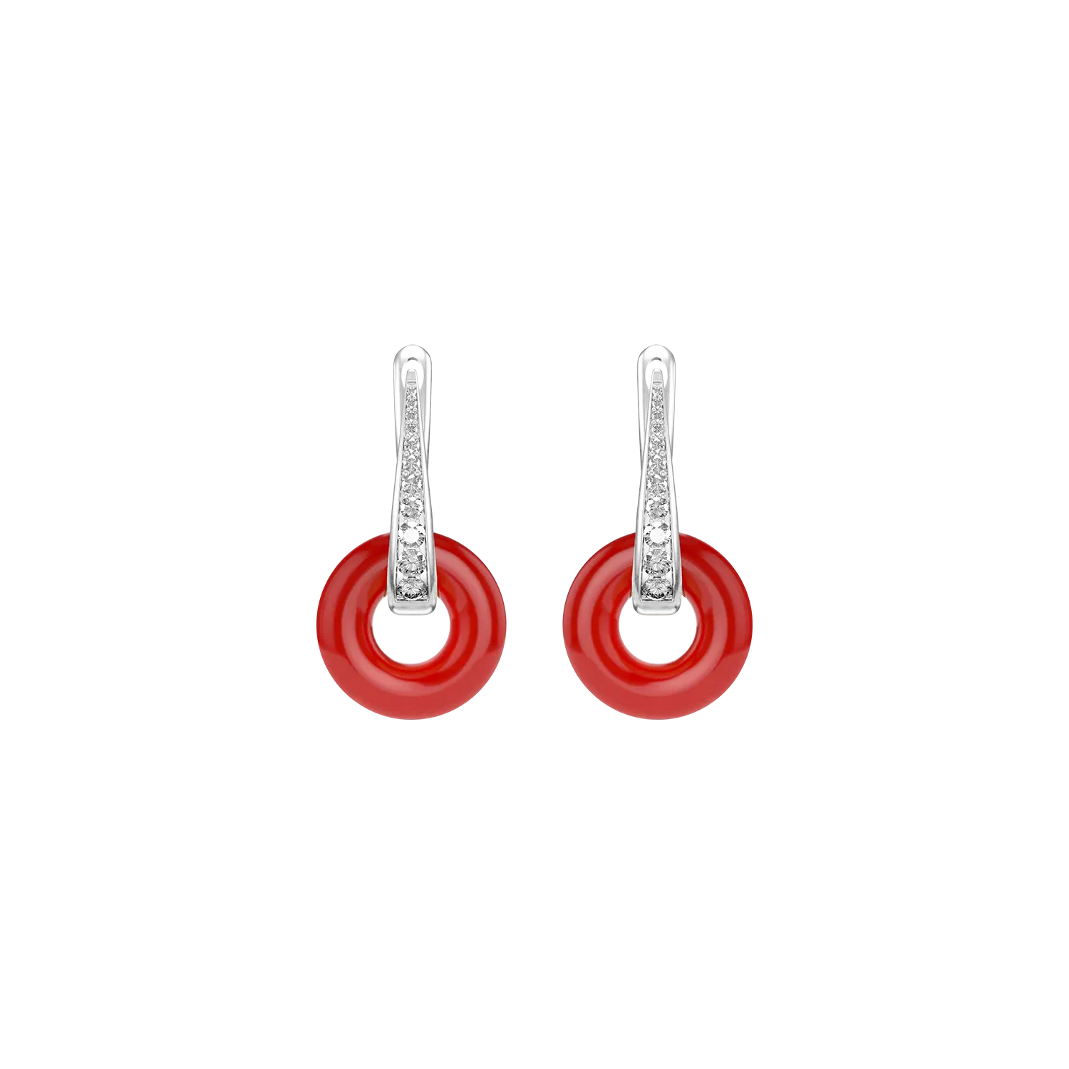 Silver Soho Earrings - Image 6