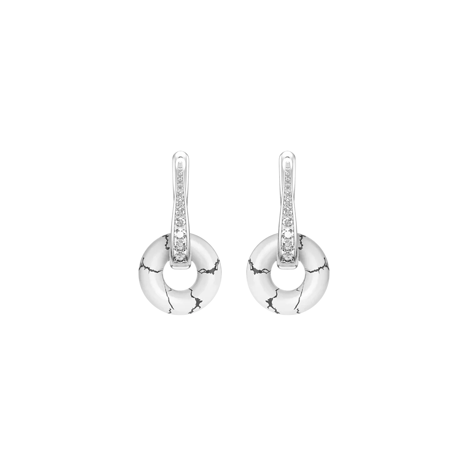Silver Soho Earrings - Image 8