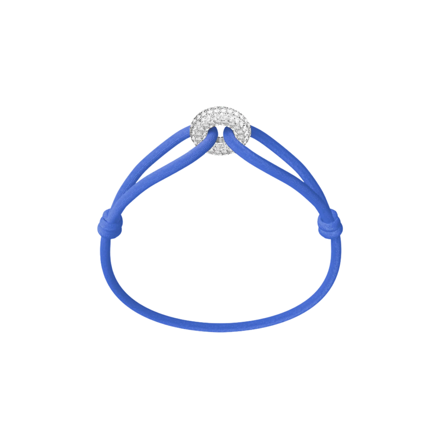 Silver Soho Pavé Cord Bracelet - Image 19