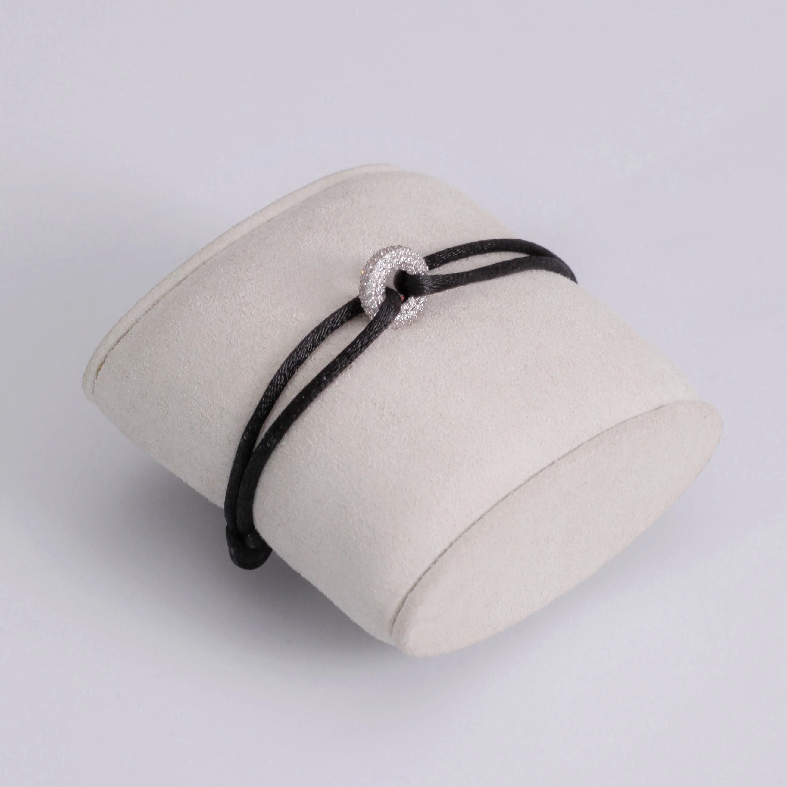 Silver Soho Pavé Cord Bracelet - Image 28