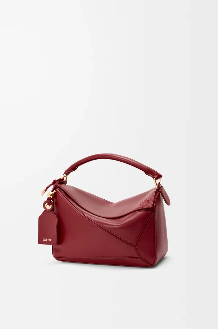 Small Featherlight Puzzle Bag In Nappa Lambskin - Image 10