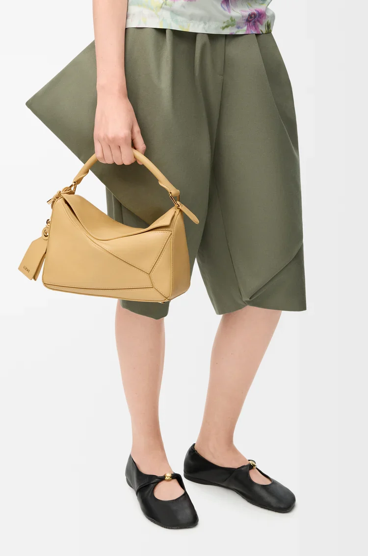 Small Featherlight Puzzle Bag In Nappa Lambskin - Image 20