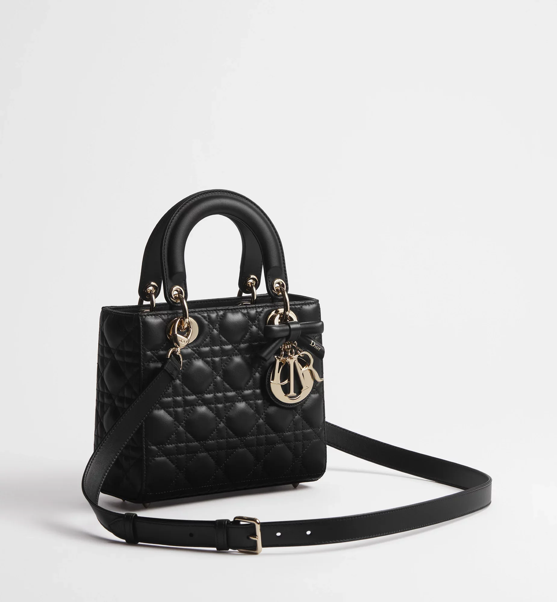 Small Lady Dior Bag with Strap - Image 19