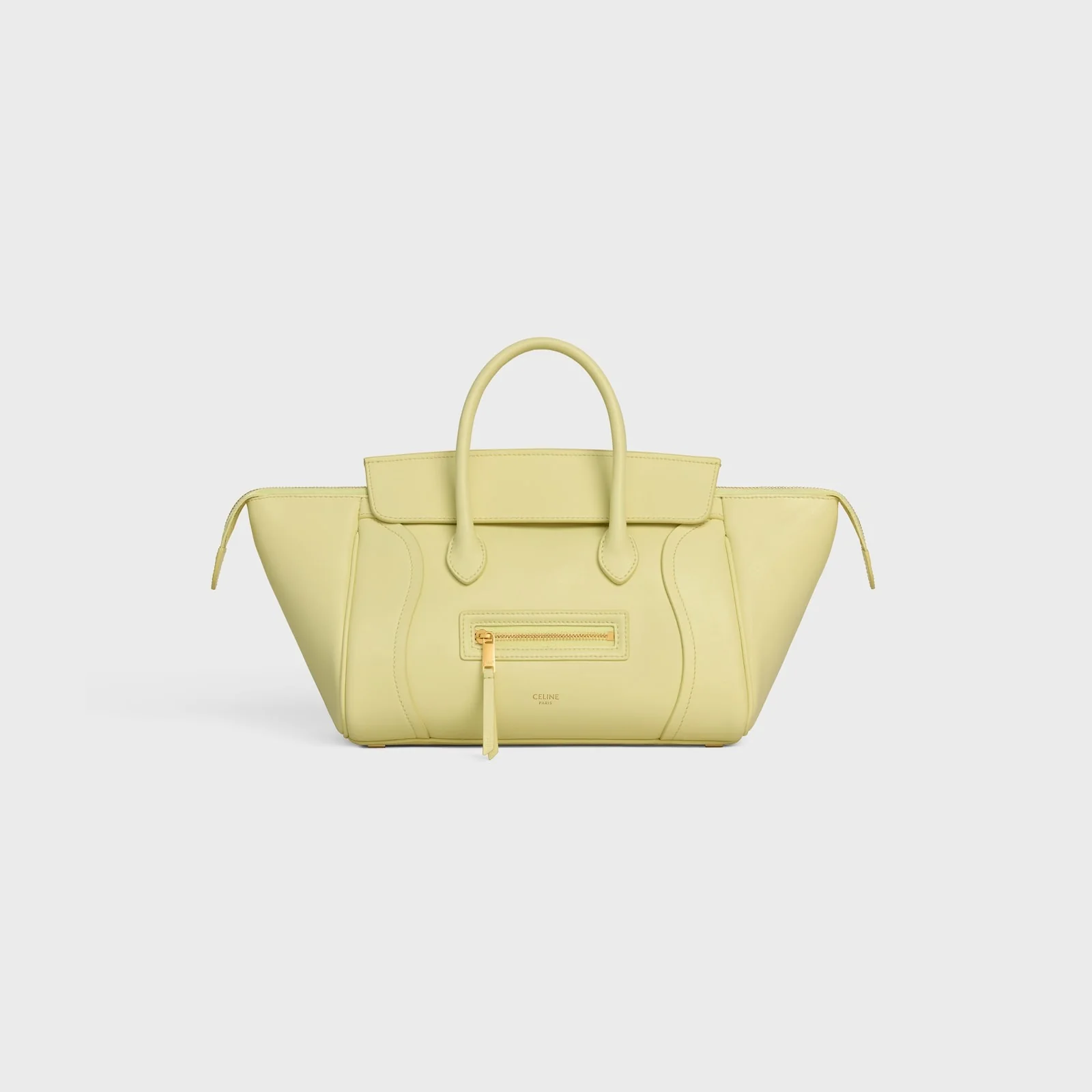 Small New Luggage In Supple Shiny Lambskin - Image 10