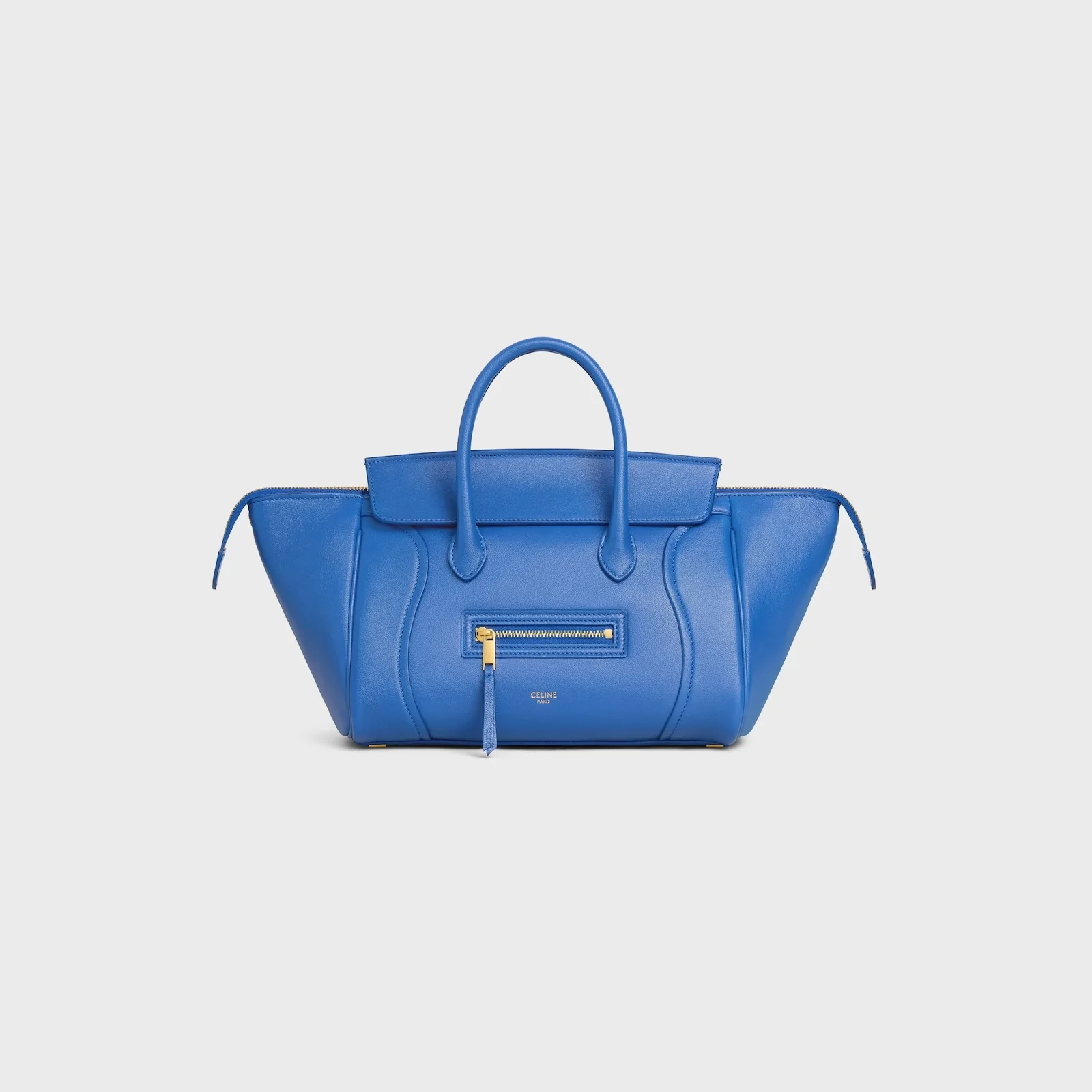 Small New Luggage In Supple Shiny Lambskin - Image 4