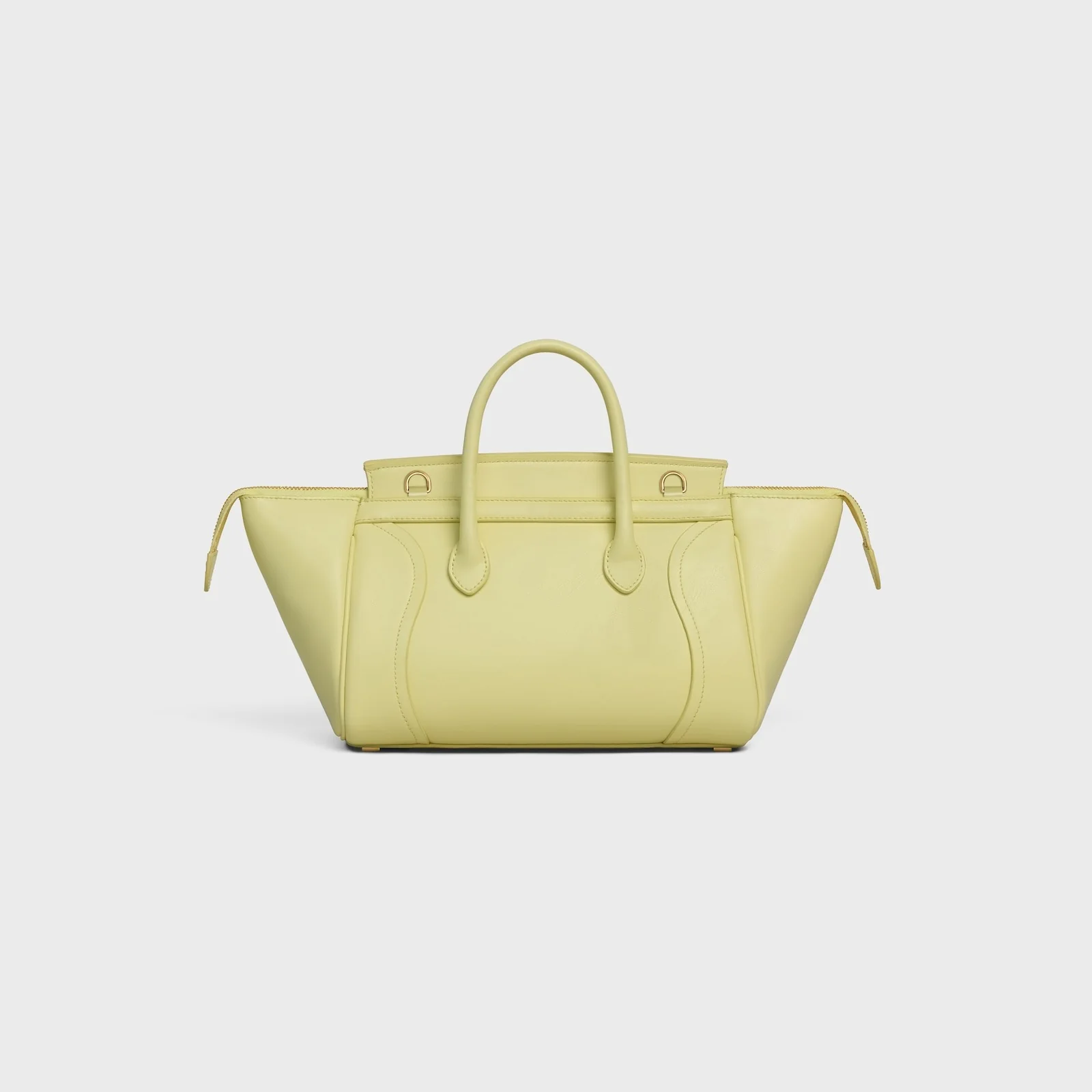 Small New Luggage In Supple Shiny Lambskin - Image 8