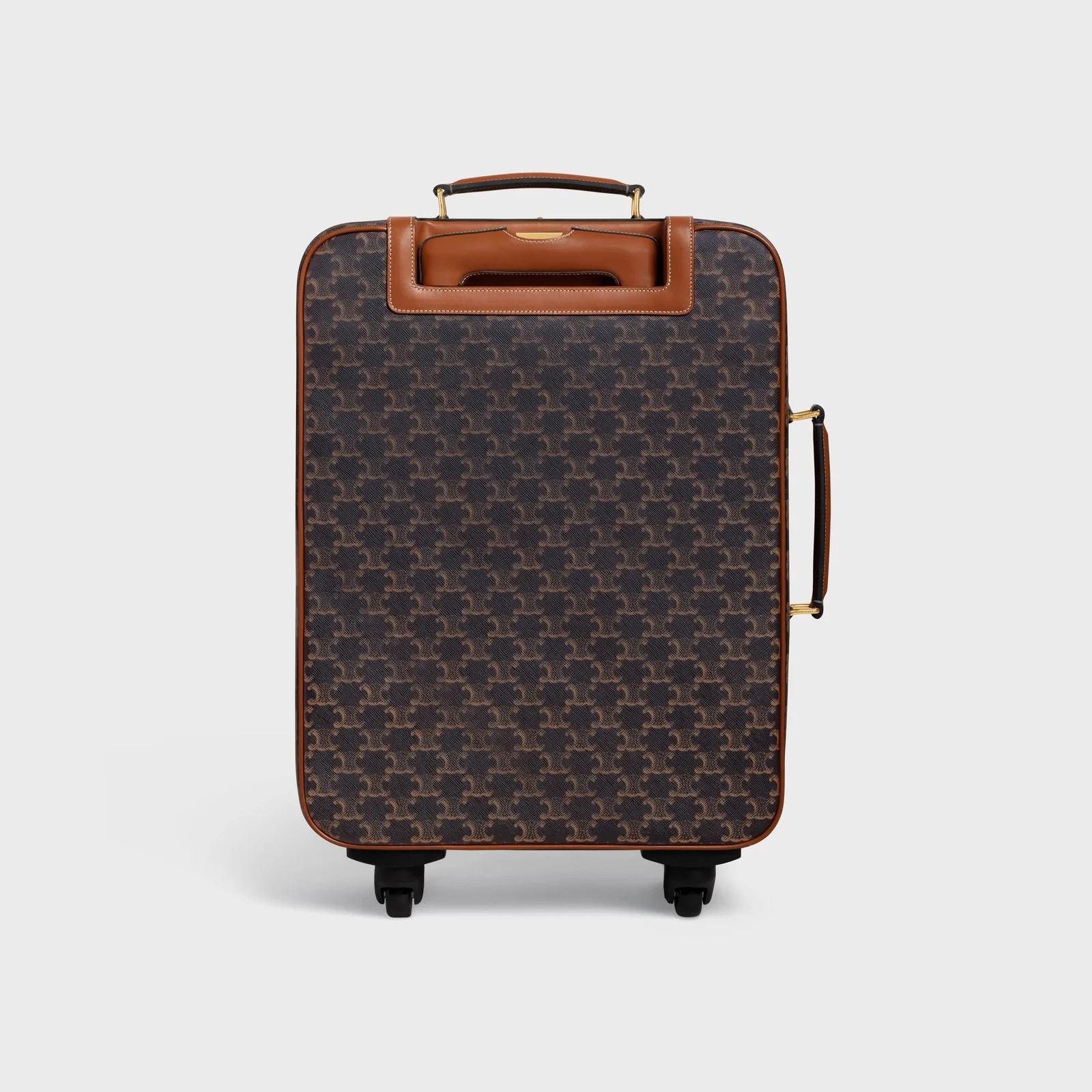 Small Trolley In Triomphe Canvas And Calfskin - Image 3