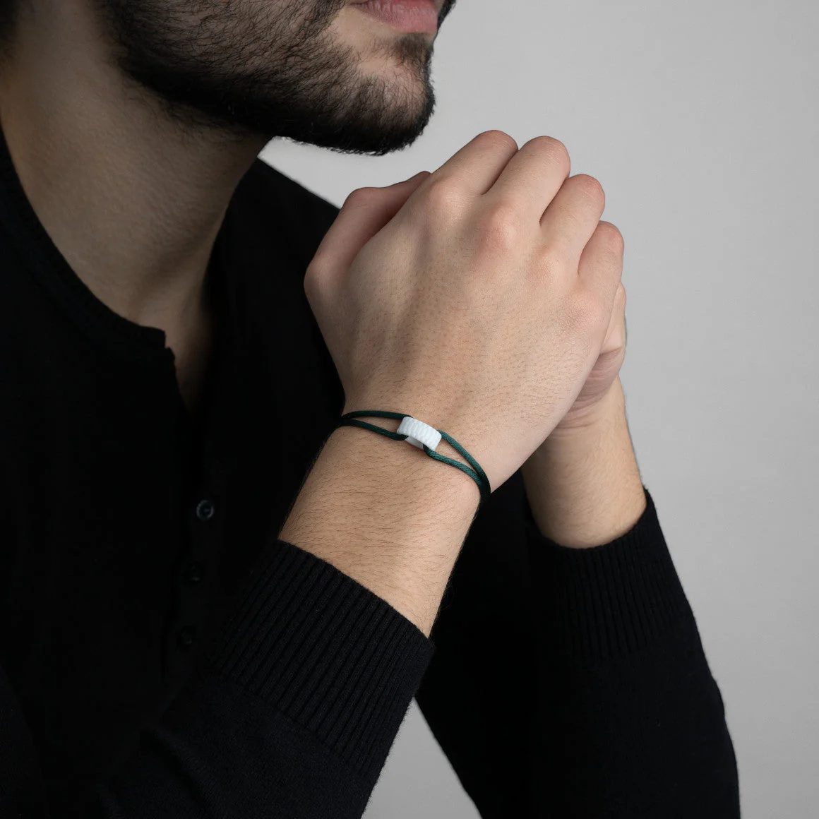 Snow Regent Cord Bracelet - Image 48