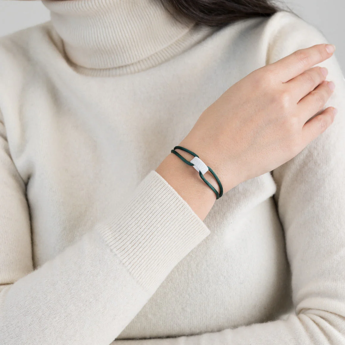 Snow Regent Cord Bracelet - Image 64