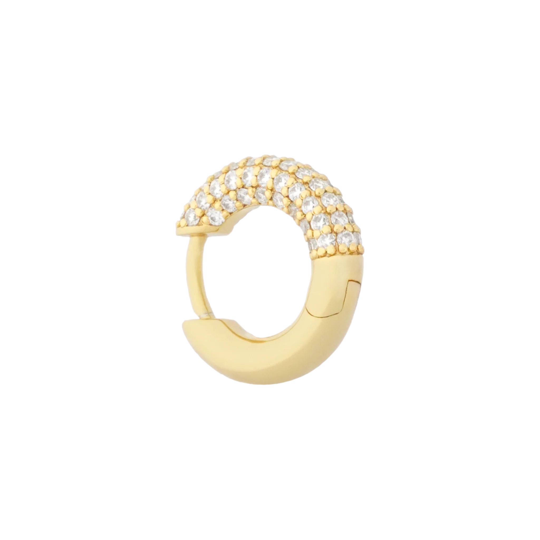 Soho Hoop Earrings Large - Image 2