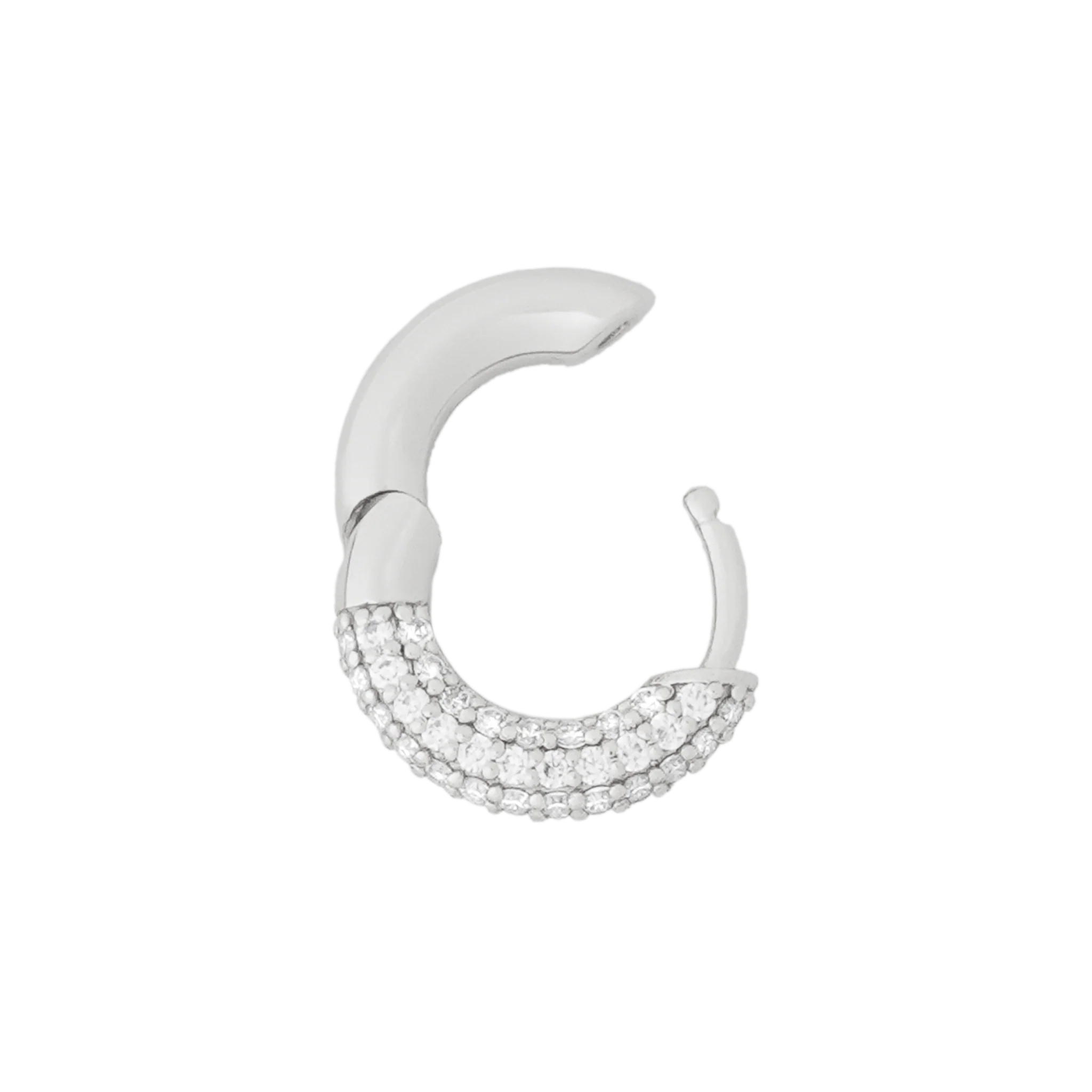 Soho Hoop Earrings Large - Image 5