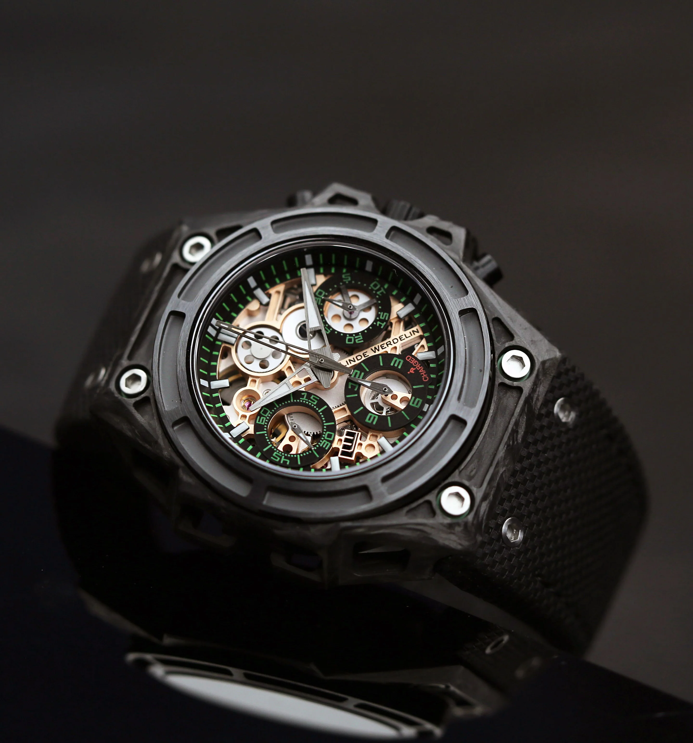 SpidoSpeed Carbon Green - 3D Movement - Image 2