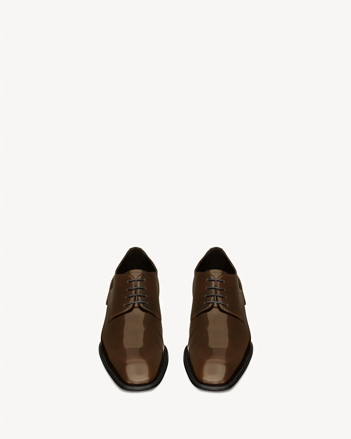Stanton Derbies In Glazed Leather - Image 2