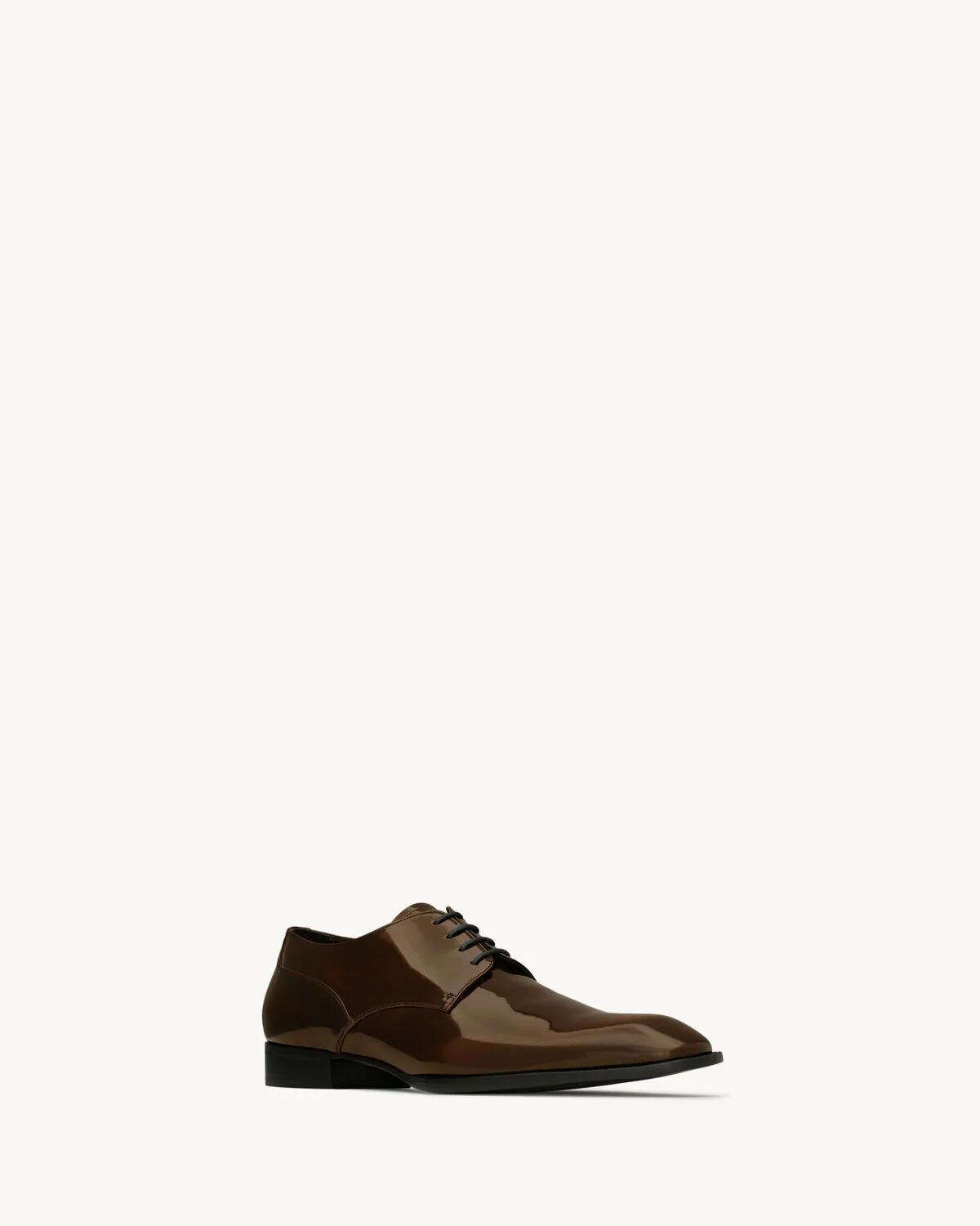 Stanton Derbies In Glazed Leather - Image 3