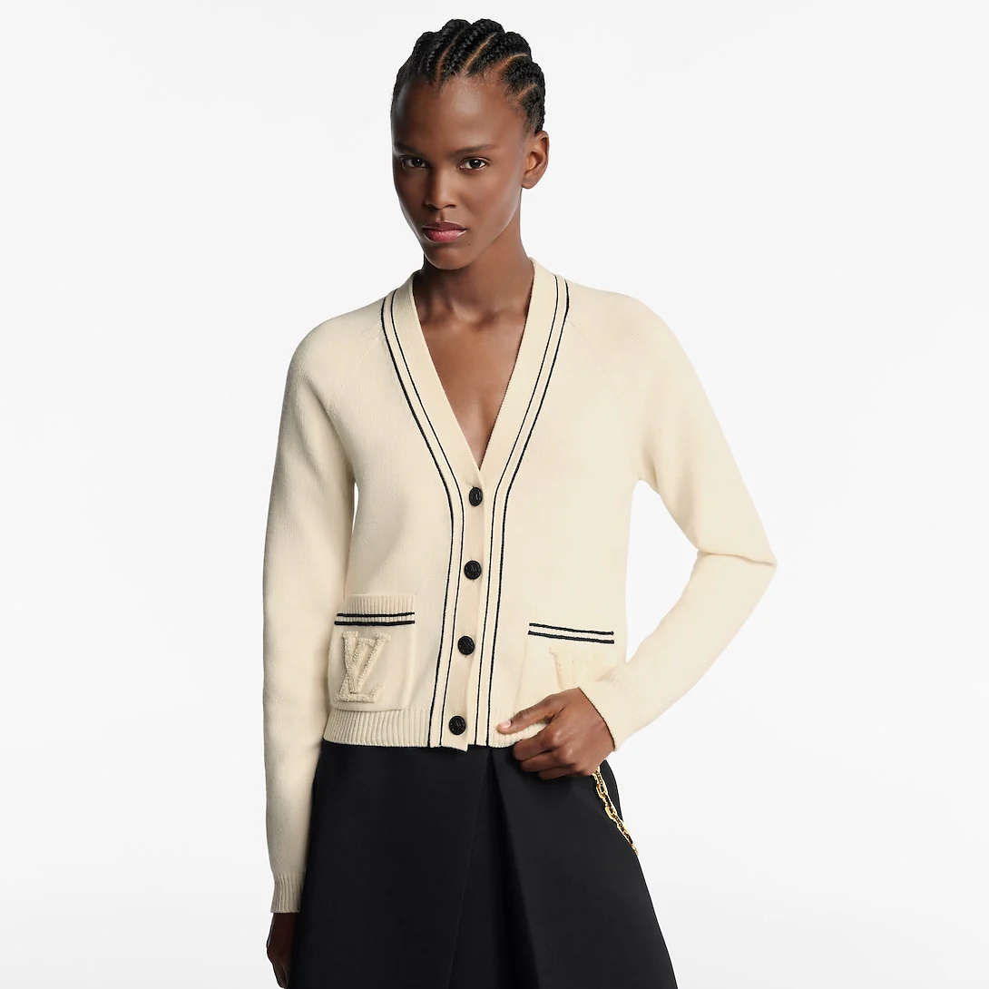Stripe Accent Cardigan - Image 2