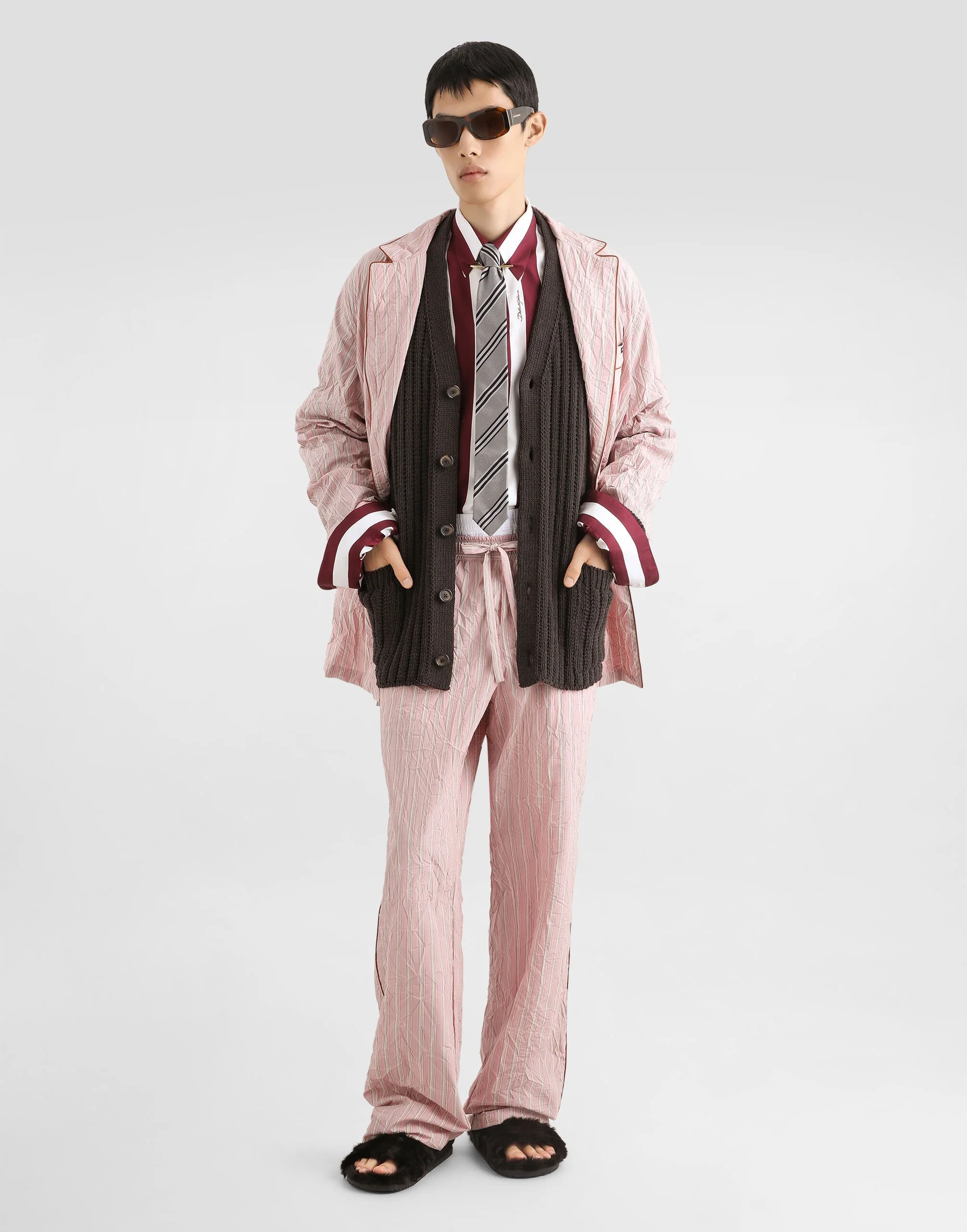 Striped Silk Twill Shirt - Image 3