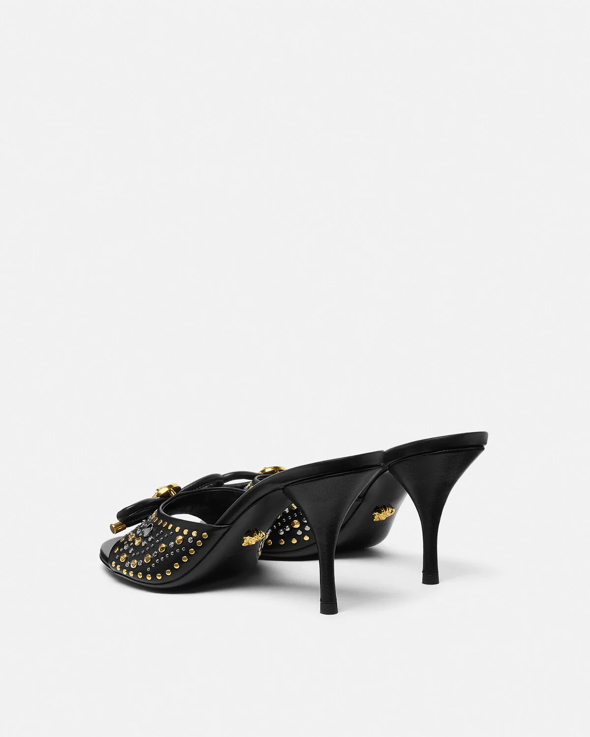 Studded Opera Bow Mules 85 mm - Image 4