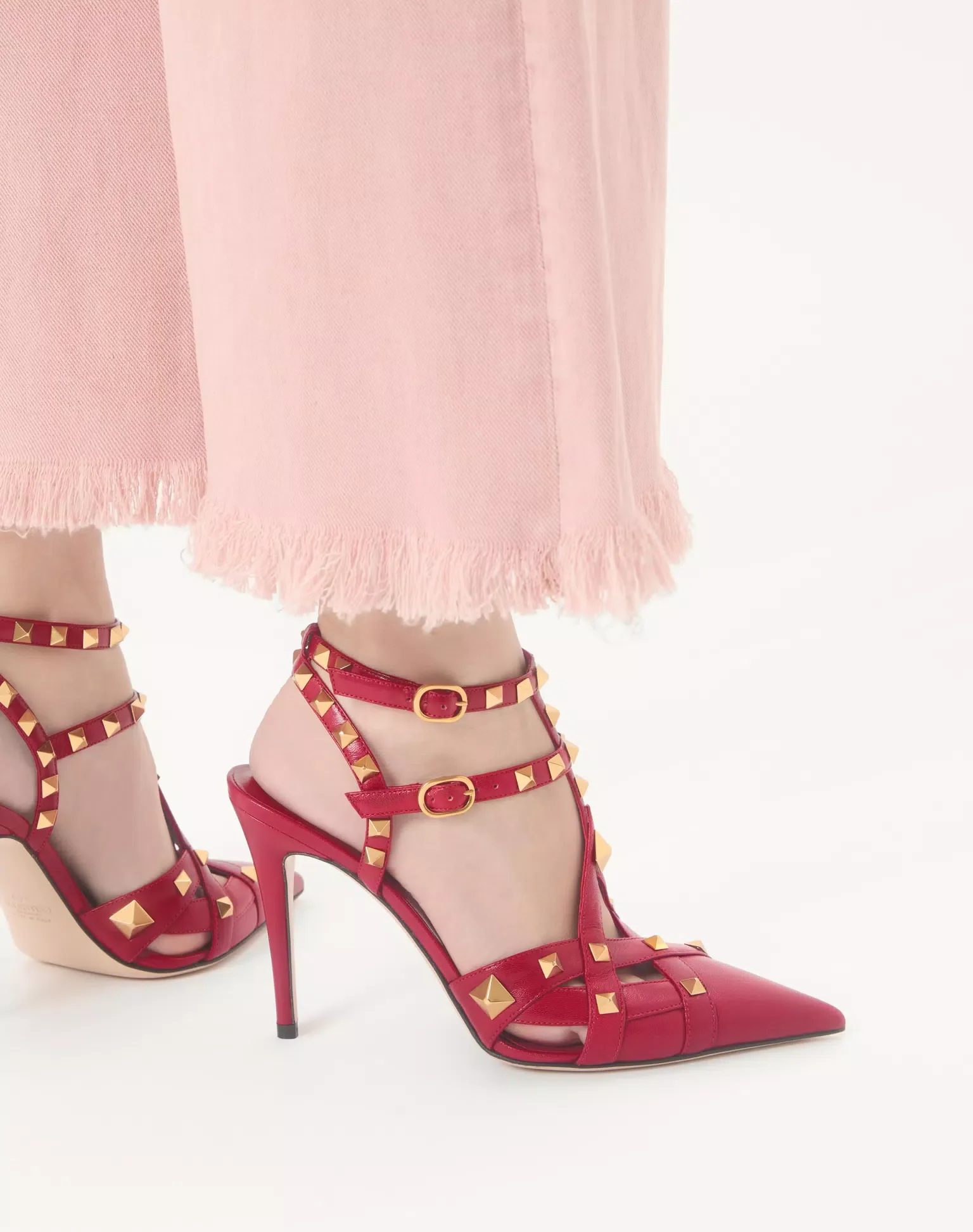 Studdy Kidskin Pumps 100mm - Image 6