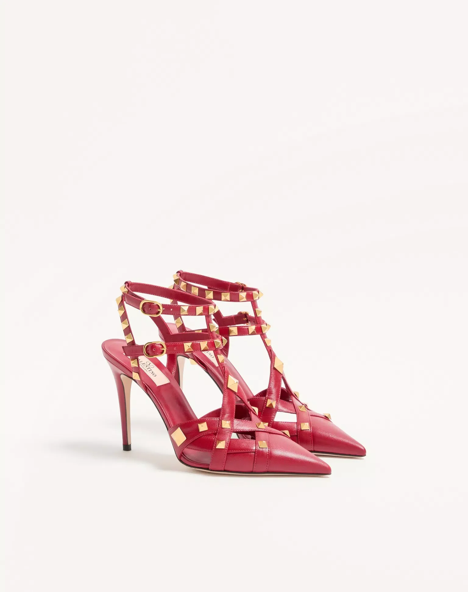 Studdy Kidskin Pumps 100mm - Image 7