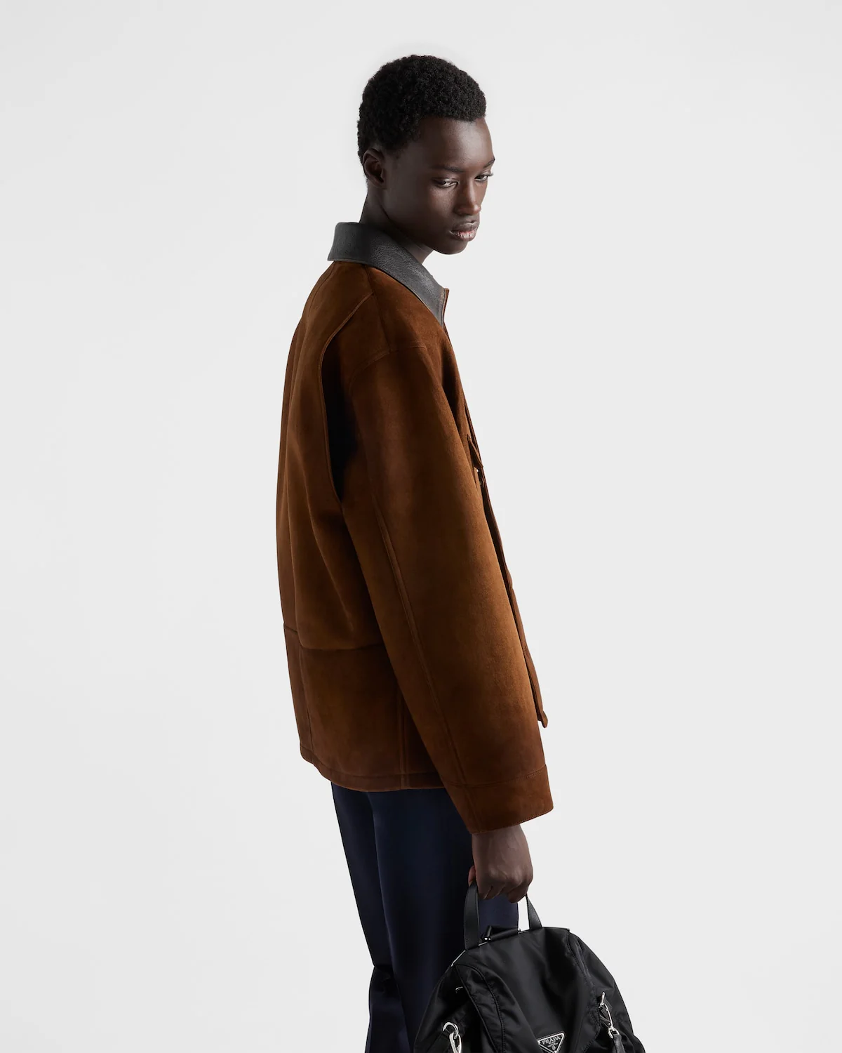 Suede Caban Jacket - Image 3
