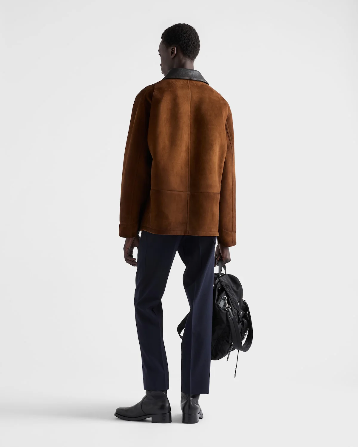 Suede Caban Jacket - Image 4