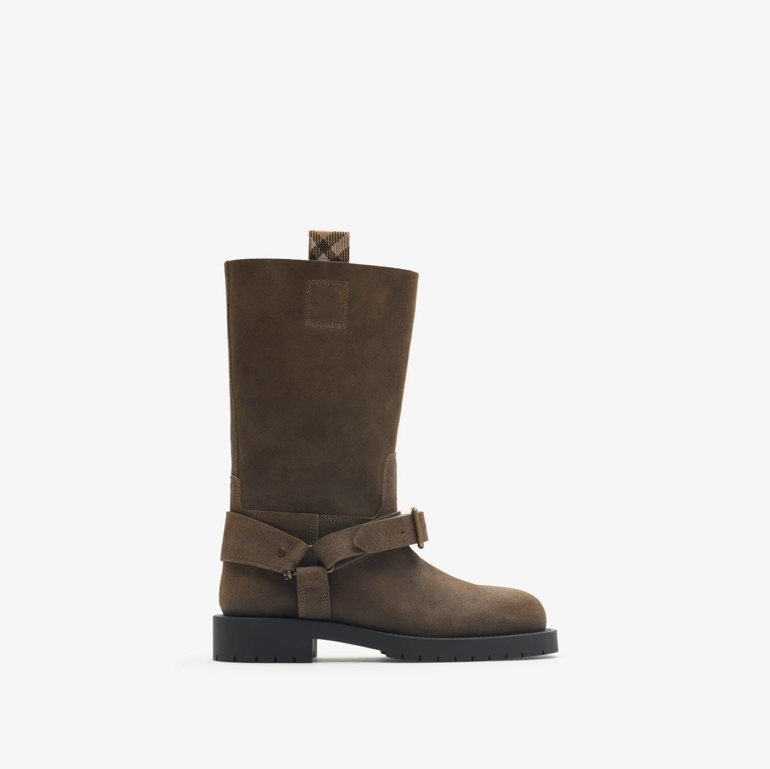 Suede Soft Saddle Low Boots - Image 5