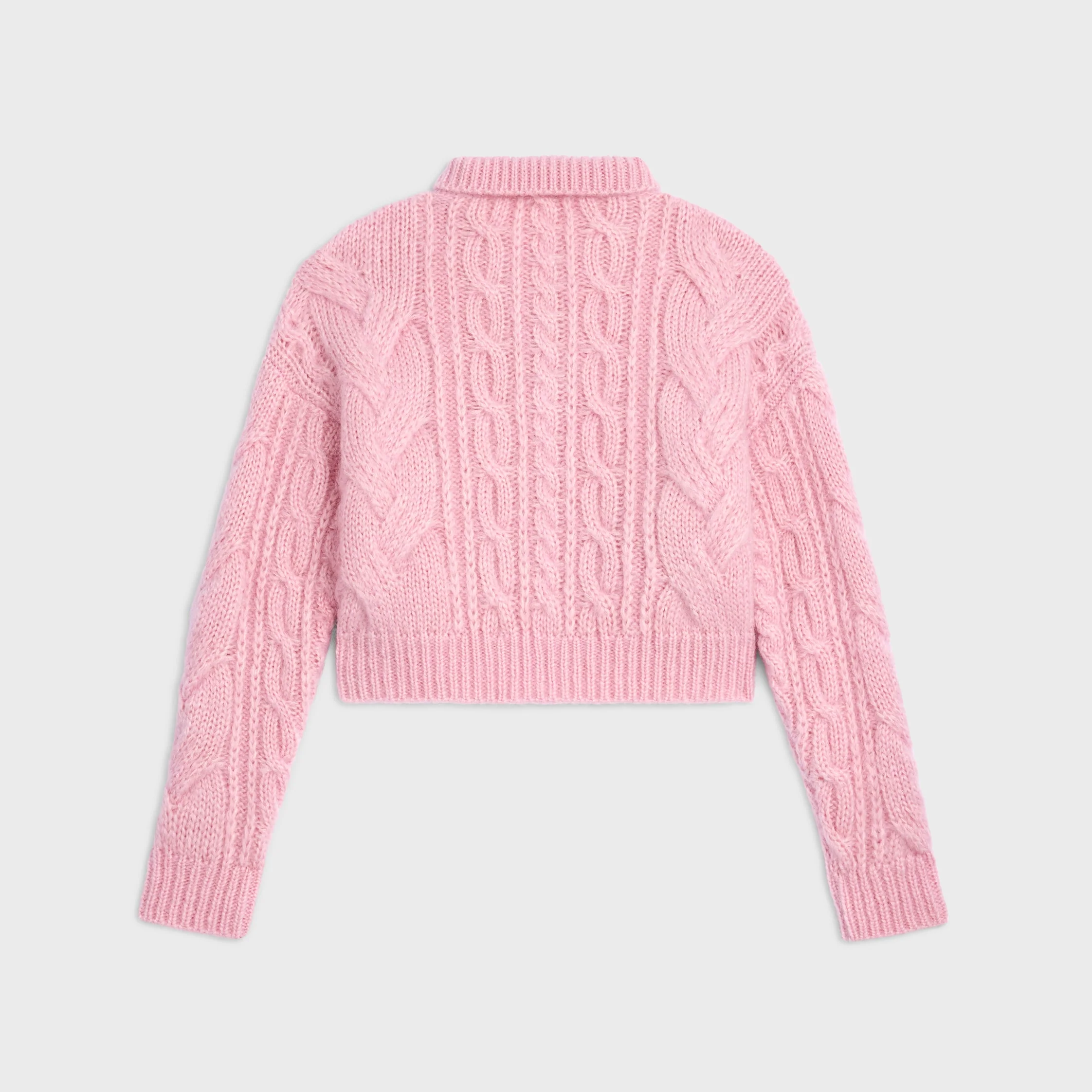Sweater In Aran Mohair And Wool - Image 4