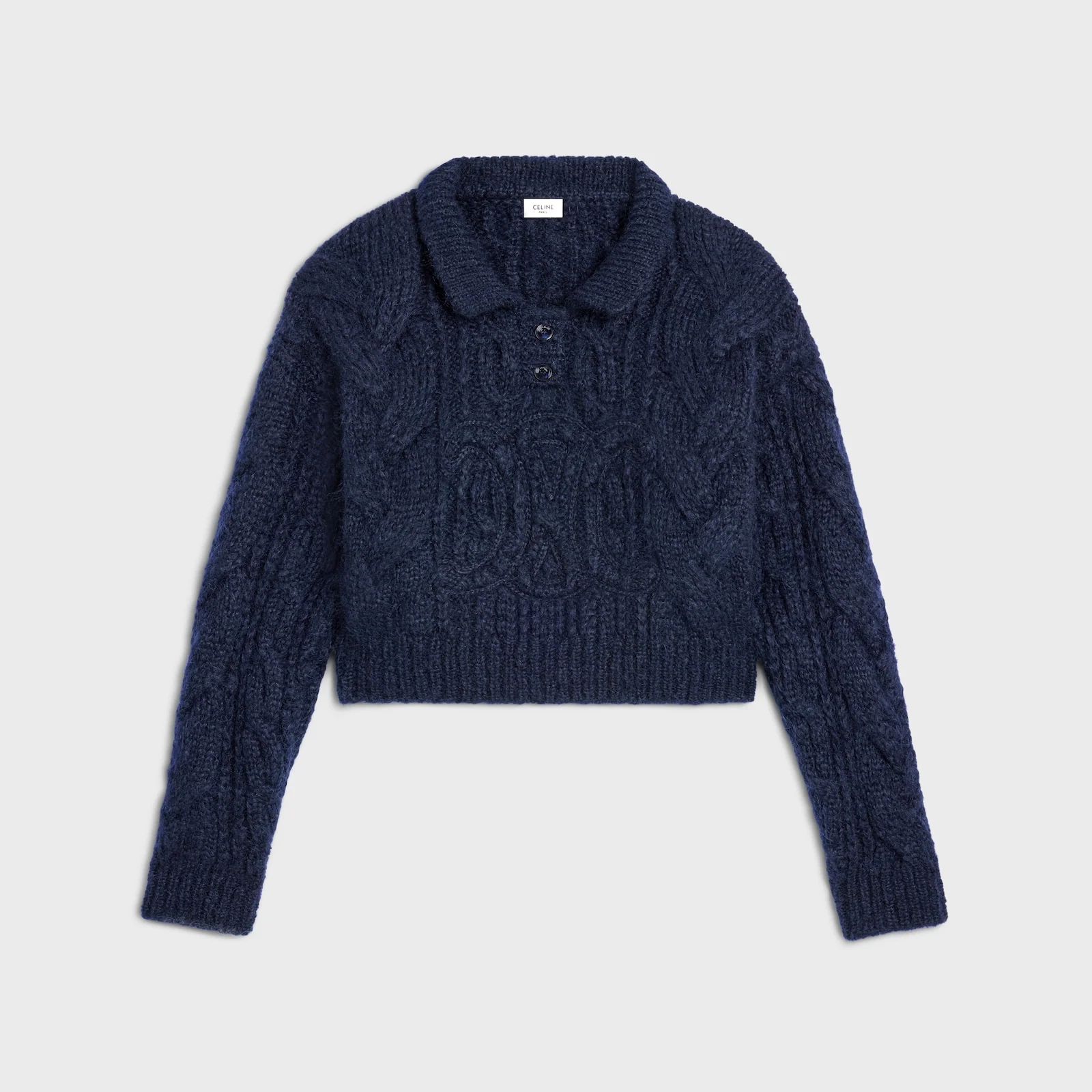 Sweater In Aran Mohair And Wool - Image 5
