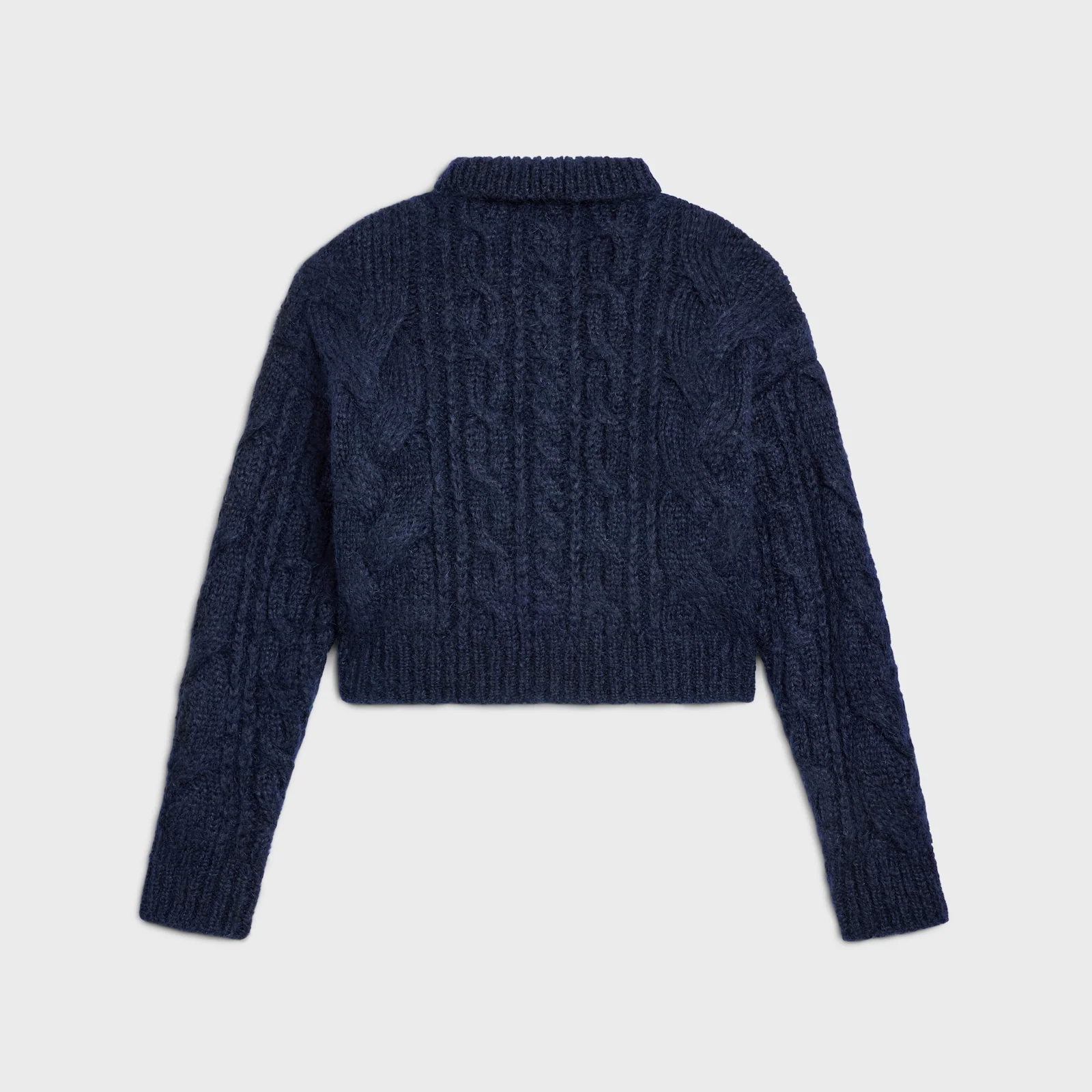 Sweater In Aran Mohair And Wool - Image 6