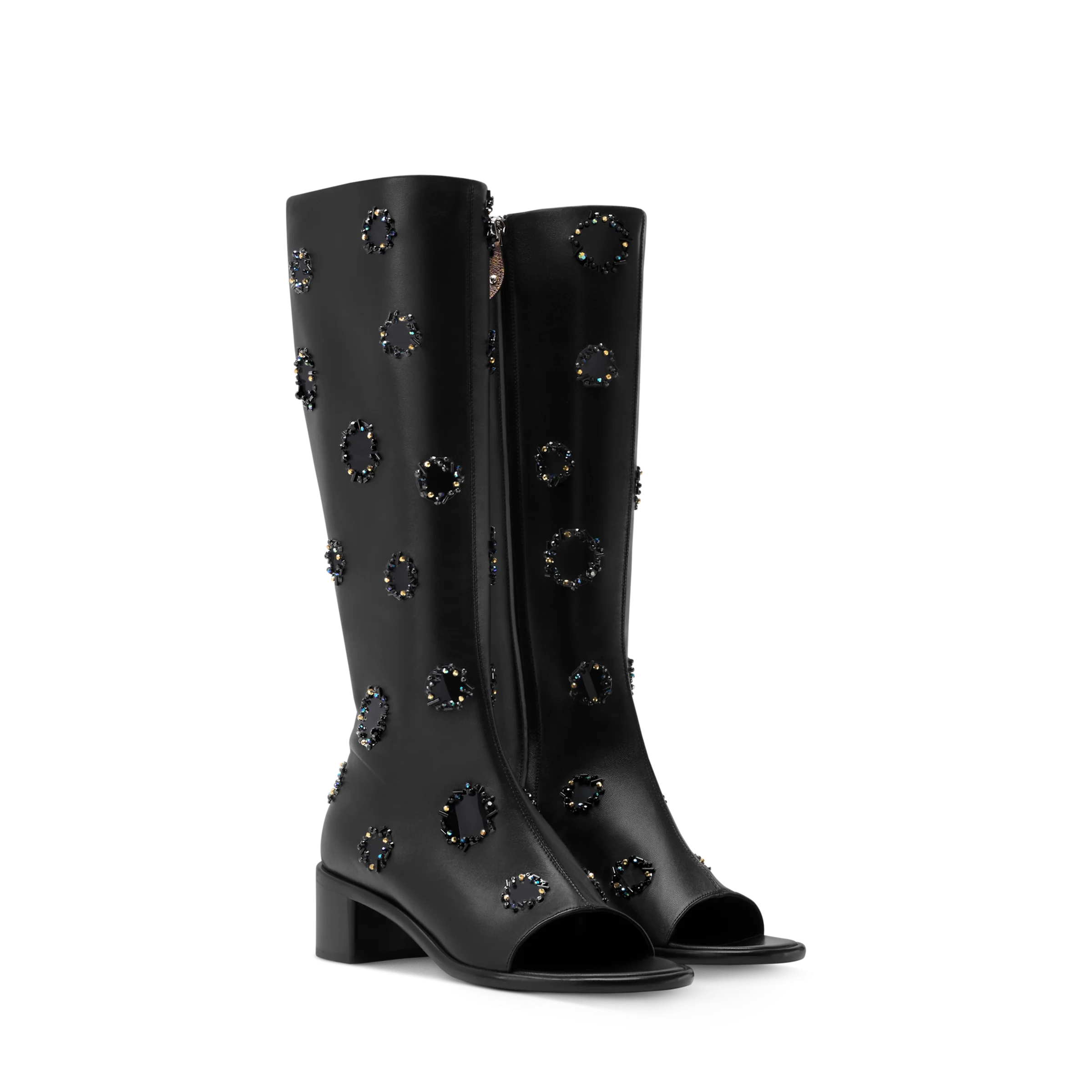 Talisman Open Toe High Boots - Image 2