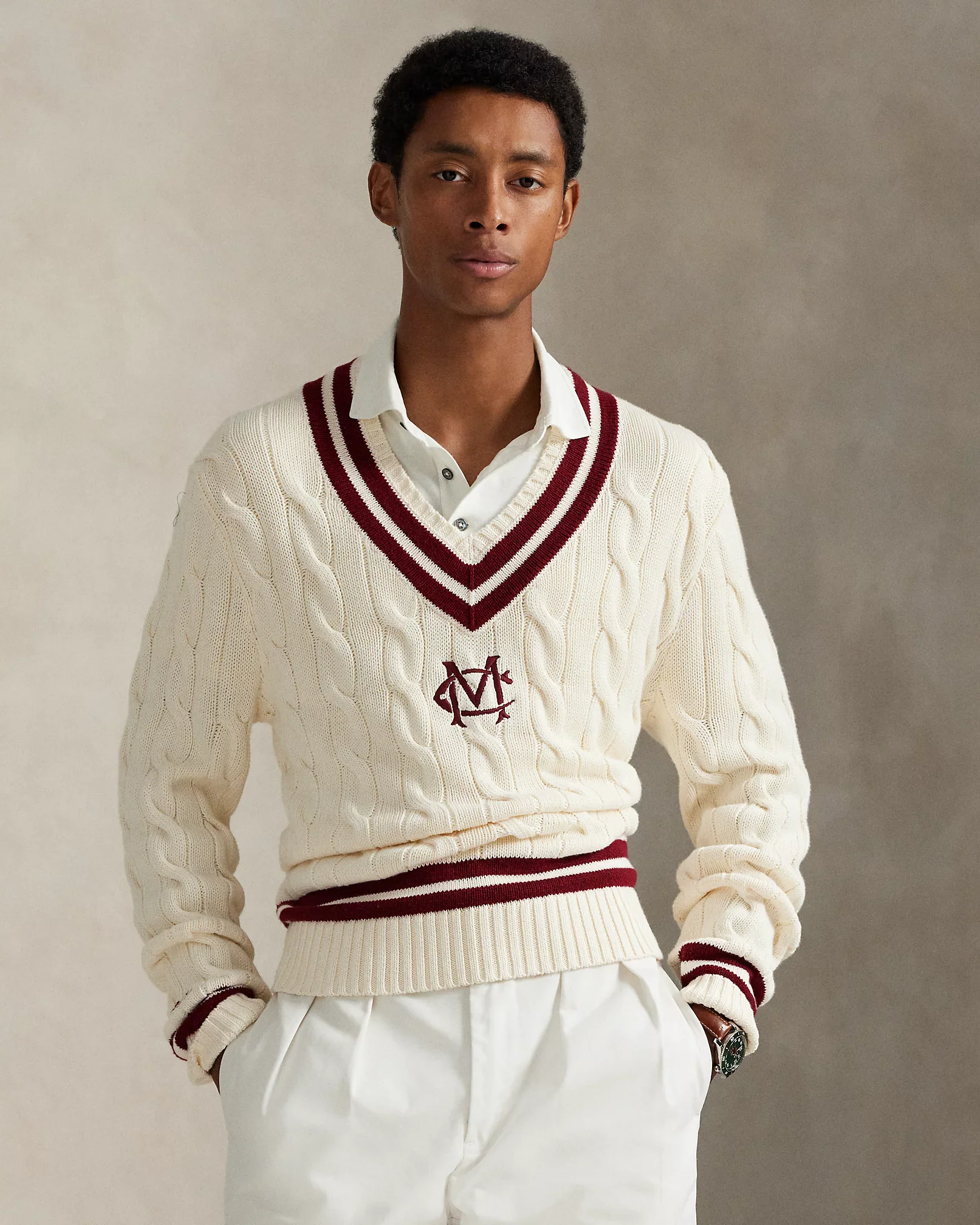 The Morehouse College Cricket Sweater - Image 3