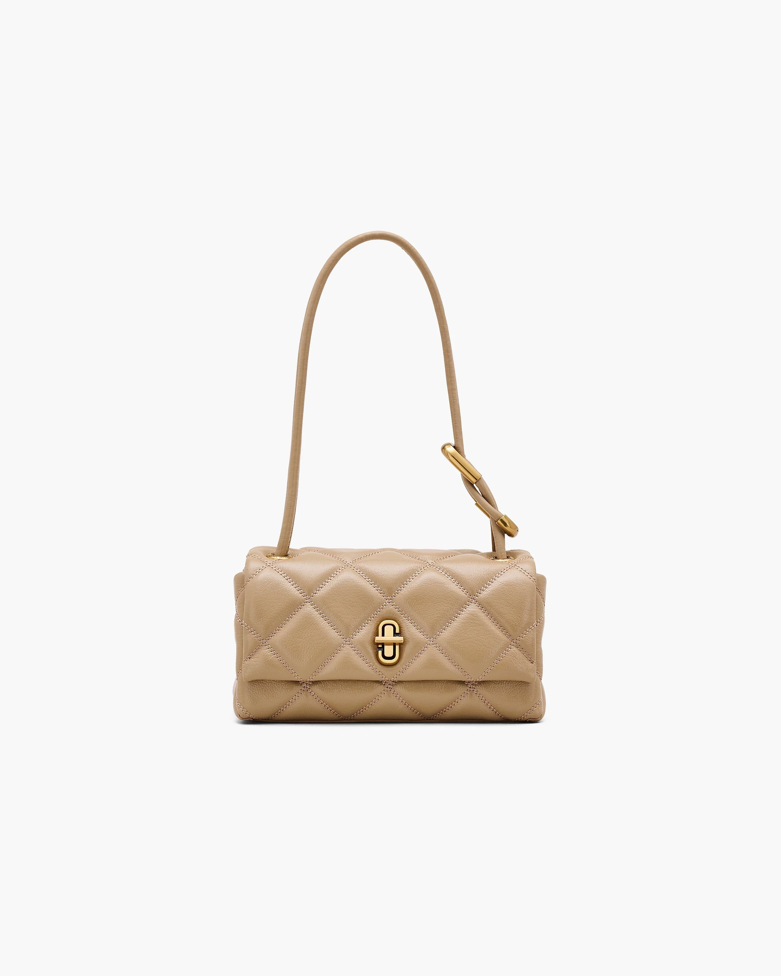 The Quilted Mini Dual Shoulder Bag - Image 7